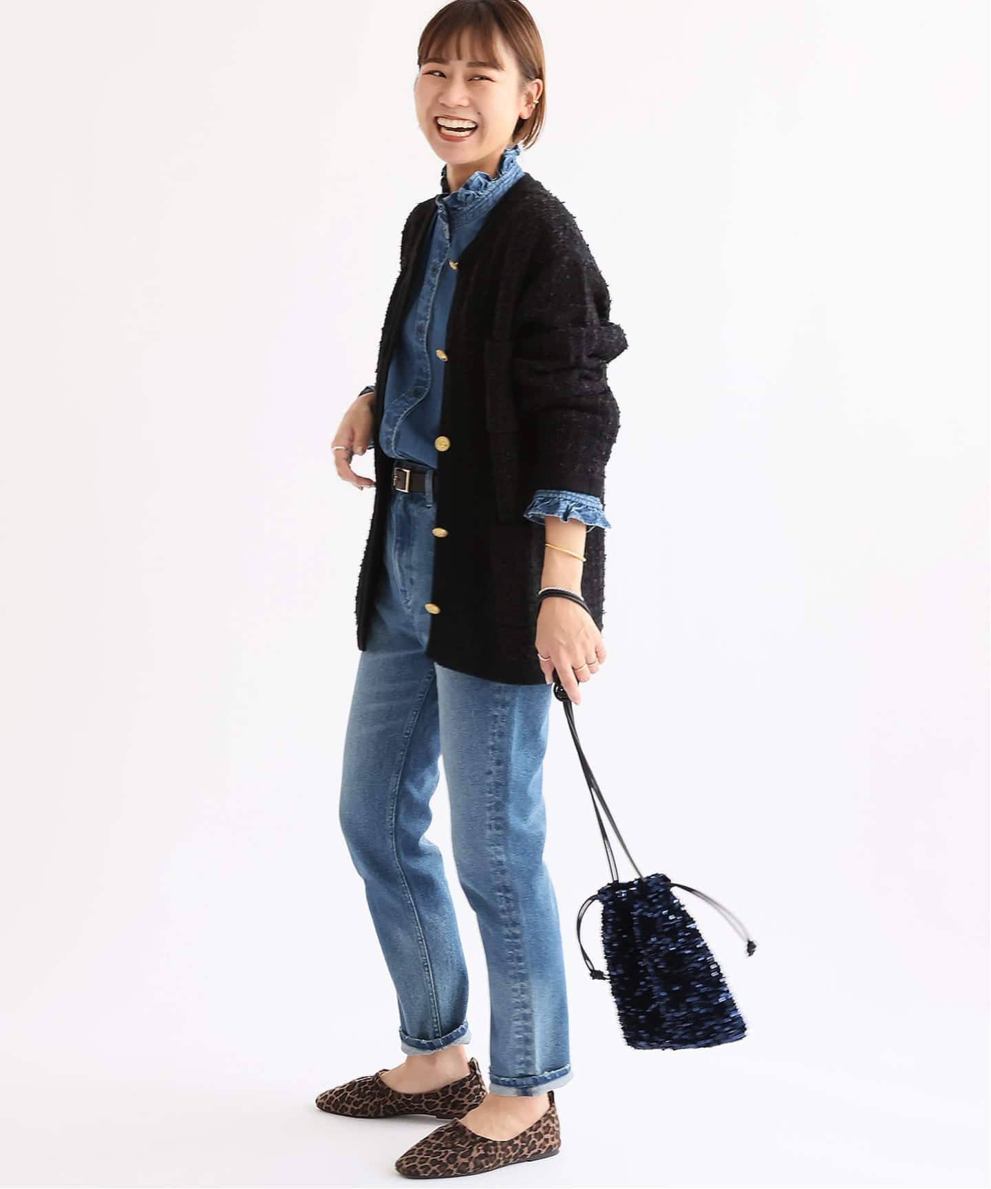 JOURNAL STANDARD resume TWEEDYニットジャケット JOURNAL STANDARD relume カーディガン 「追加」TWEEDYニット