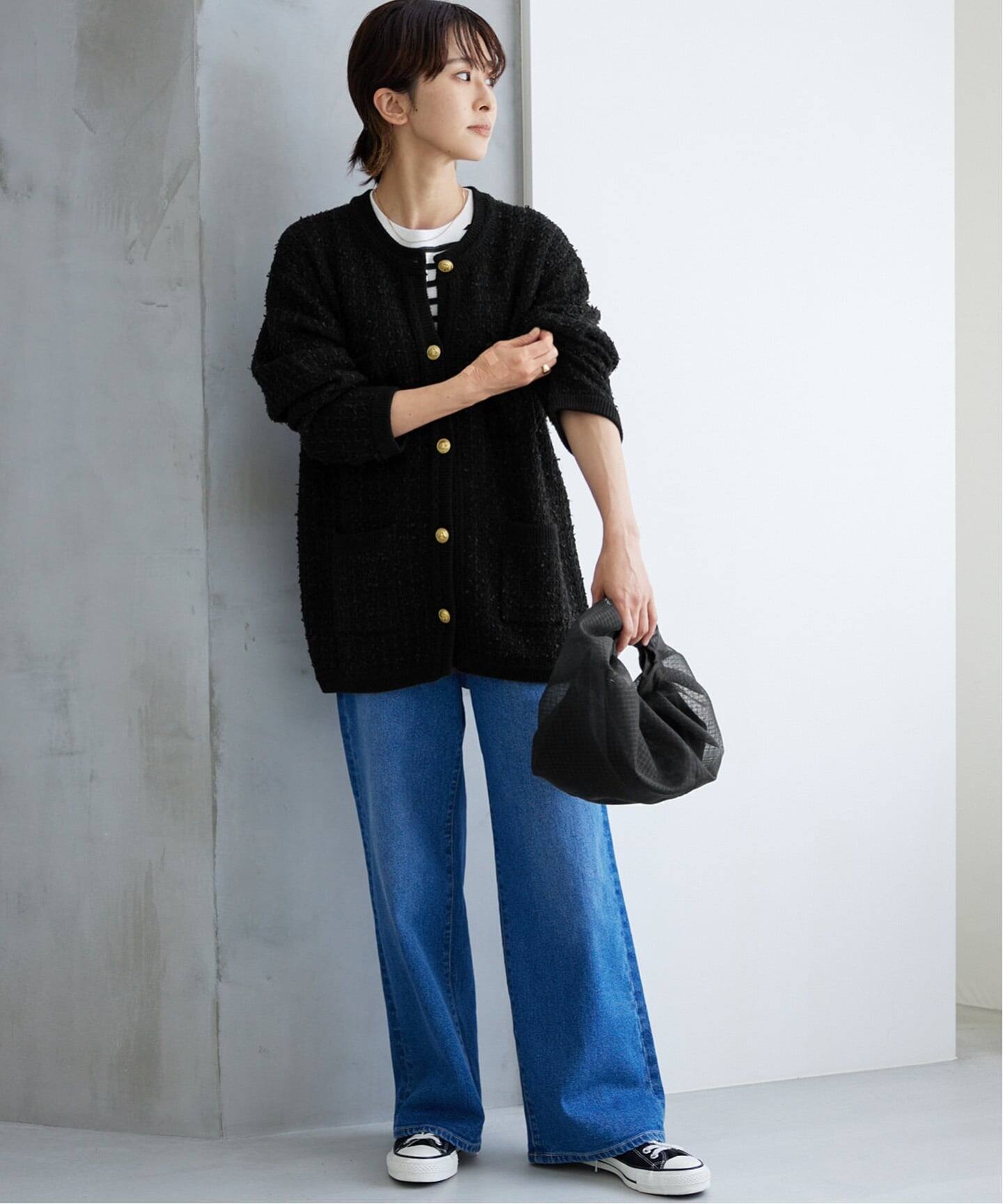 WEB限定追加》TWEEDYニットジャケット（カーディガン）｜JOURNAL