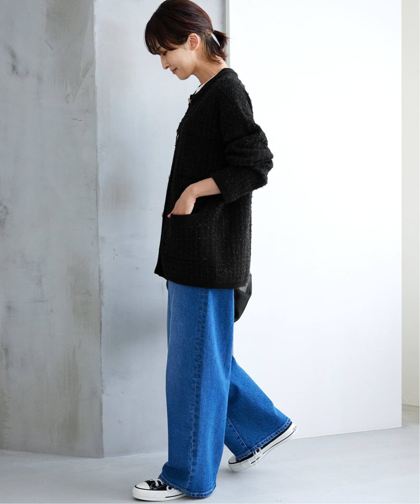 WEB限定追加》TWEEDYニットジャケット（カーディガン）｜JOURNAL