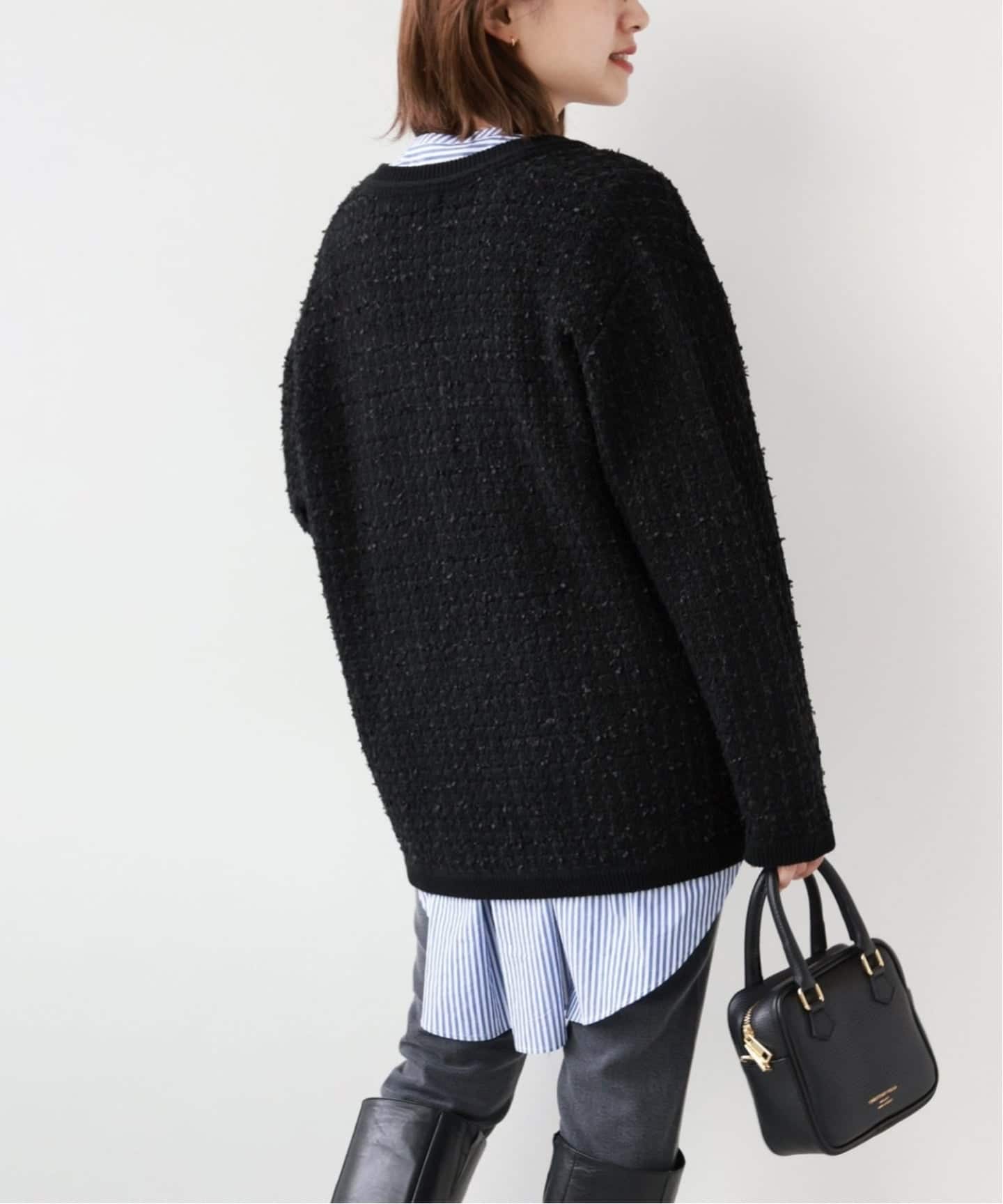 WEB限定追加予約》［25AW新作］TWEEDYニットジャケット