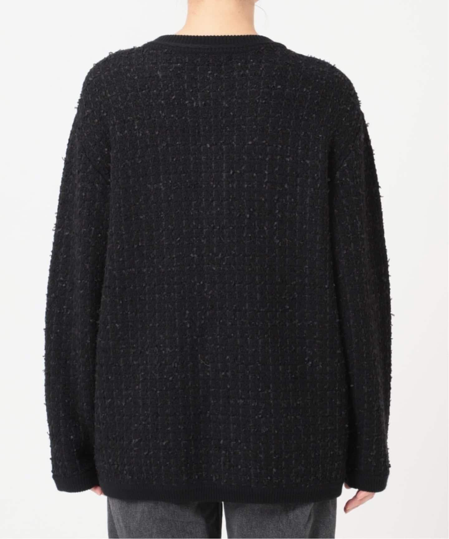 美品JOURNAL STANDARD relume TWEEDYニットジャケット 追加》TWEEDYニットジャケット（カーディガン）｜JOURNAL