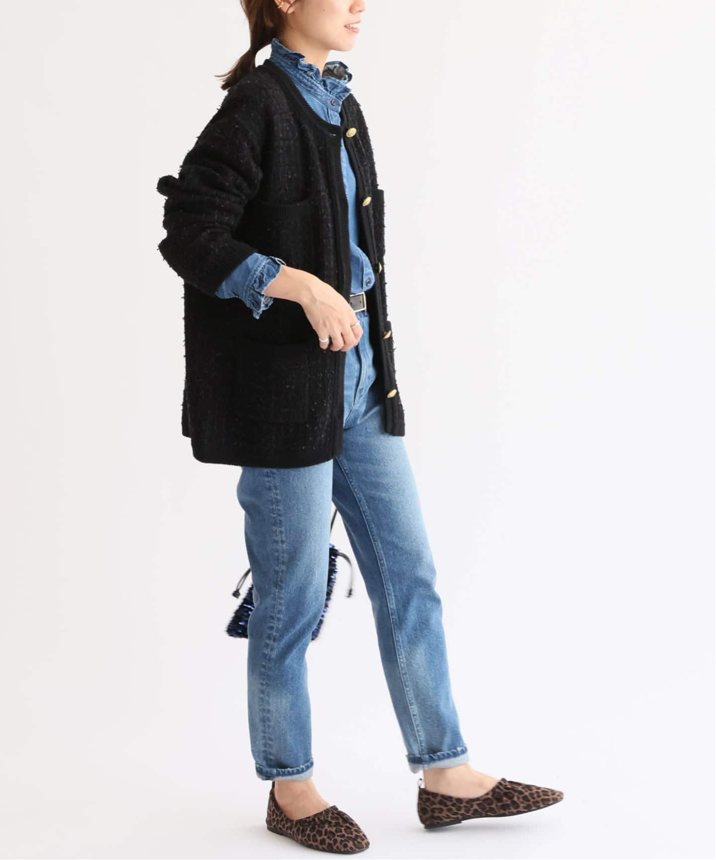 追加2》TWEEDYニットジャケット（カーディガン）｜JOURNAL STANDARD