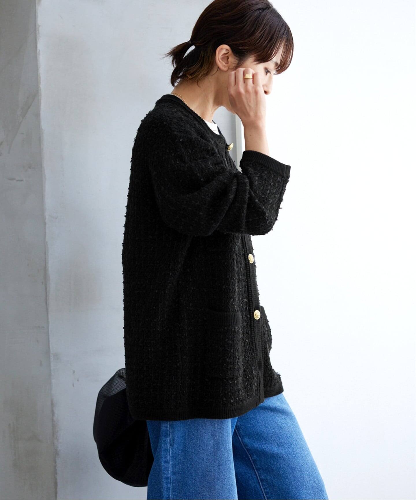 WEB限定追加予約2》TWEEDYニットジャケット（カーディガン）｜JOURNAL