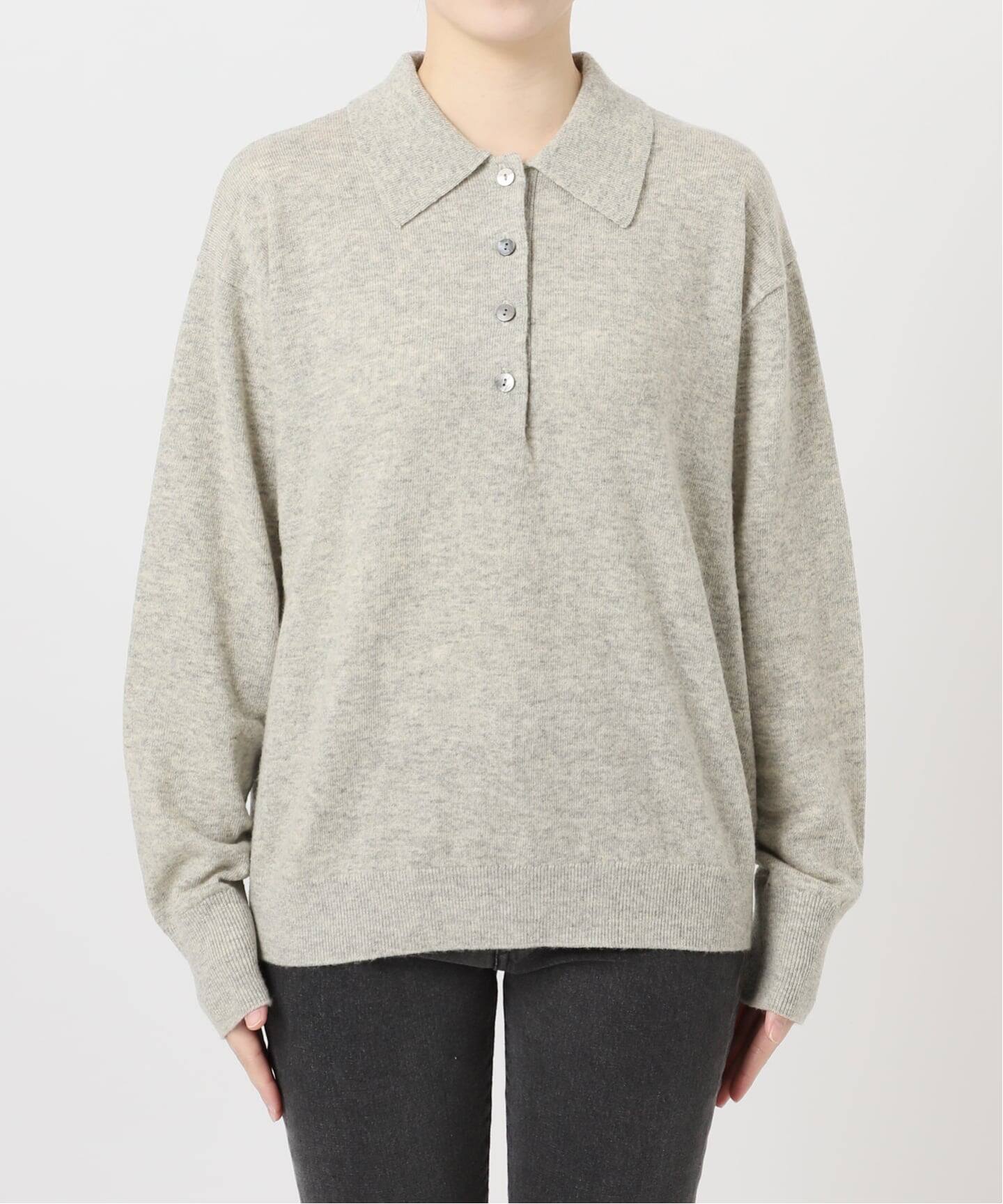 ウォッシャブルウールポロシャツ（ニット／セーター）｜JOURNAL