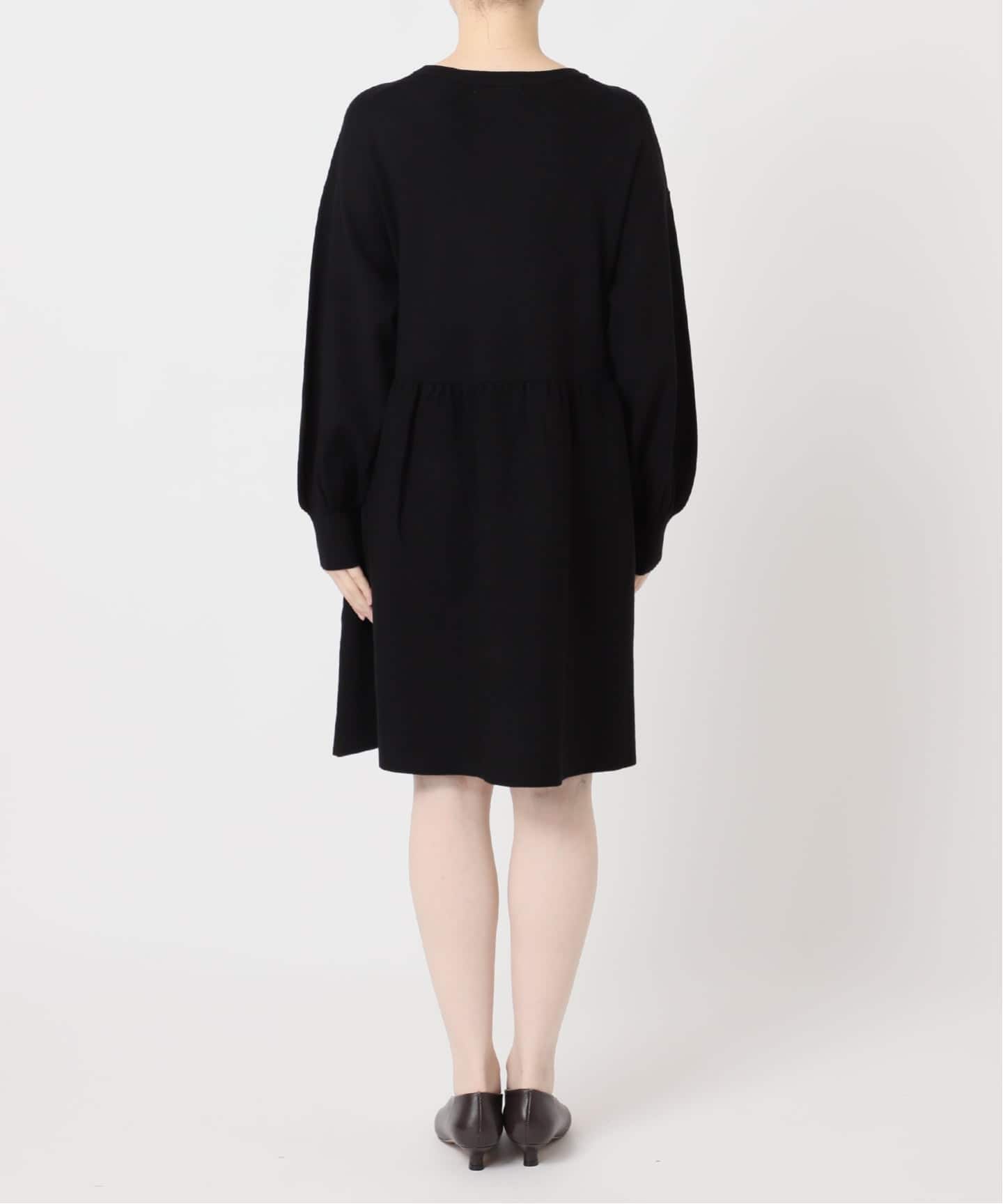 WEB限定追加》ウォッシャブルペプラムチュニック（チュニック