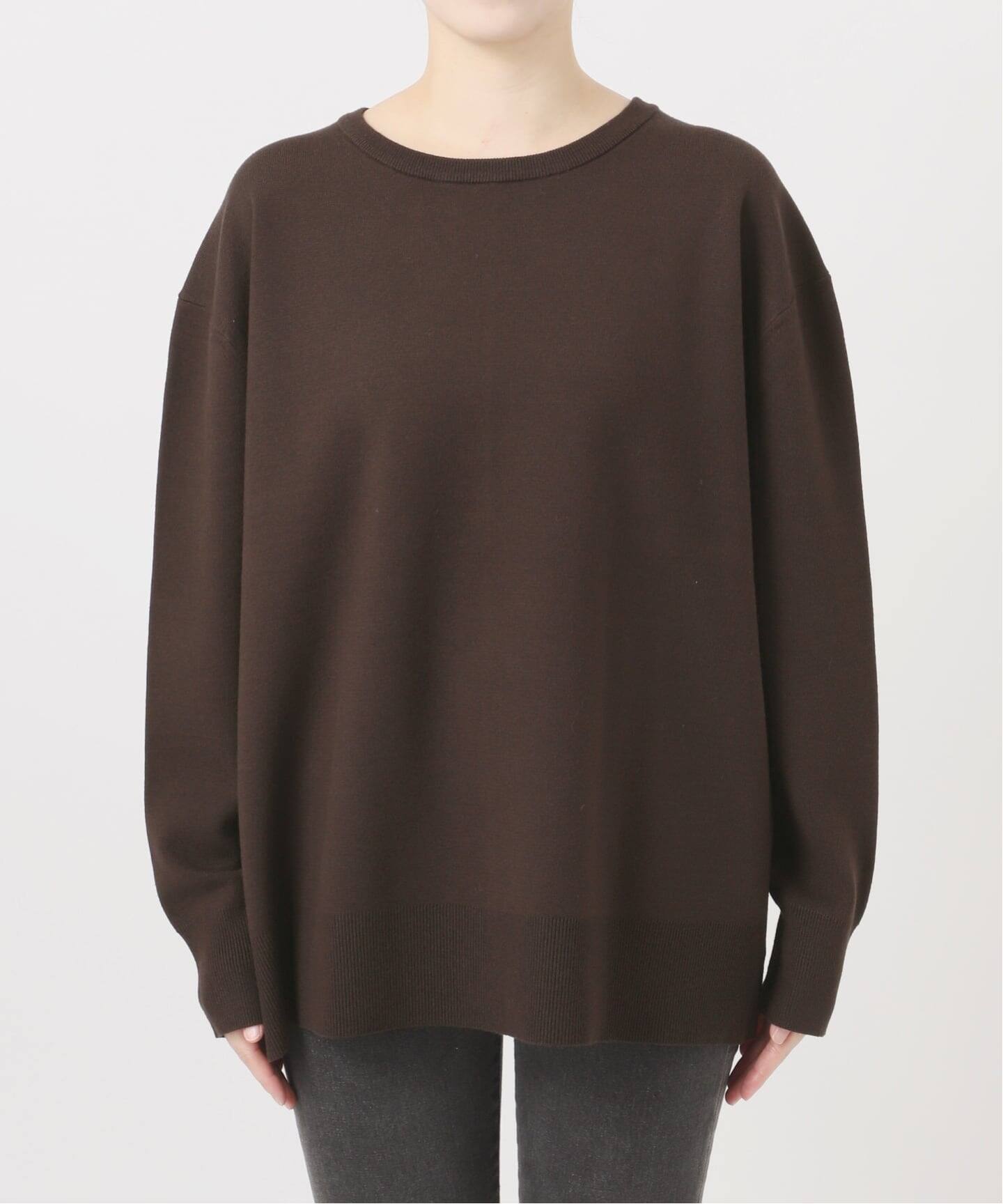 WEB + 一部店舗限定》ウォッシャブルミラノリブプルオーバー（ニット