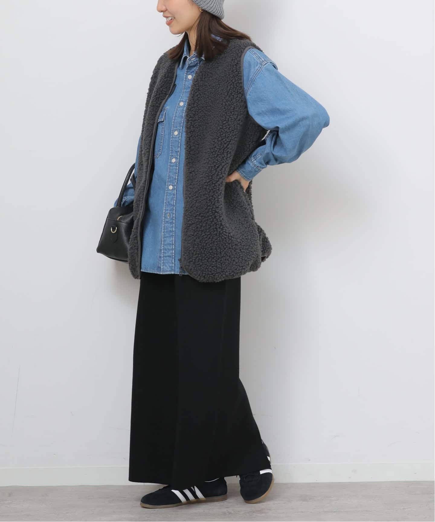 JOURNAL STANDARD relume ウォッシャブルミラノリブスカート 追加》ウォッシャブルミラノリブIラインスカート（ロング・マキシ丈