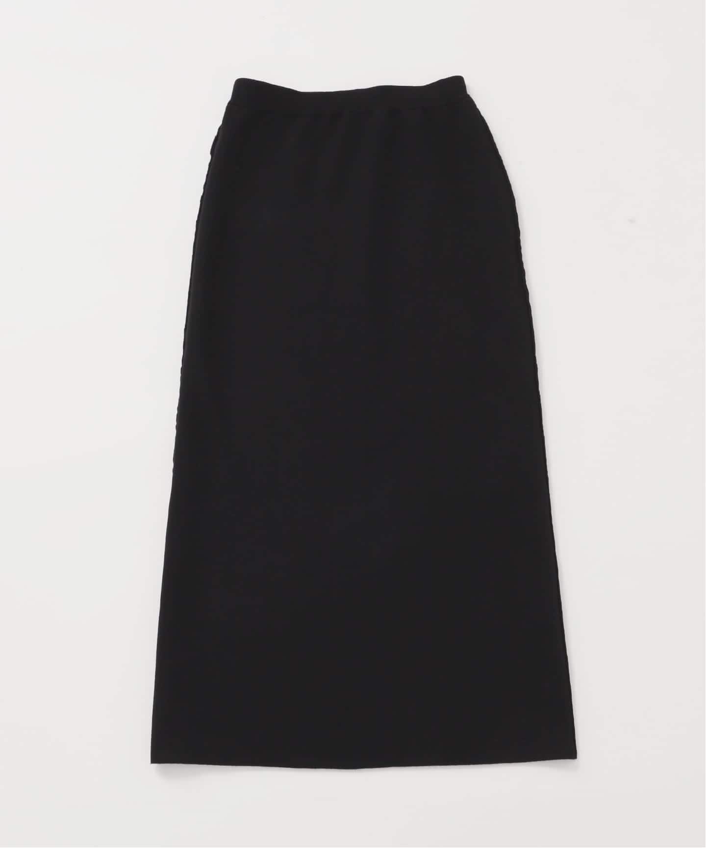 追加》ウォッシャブルミラノリブIラインスカート（ロング・マキシ丈