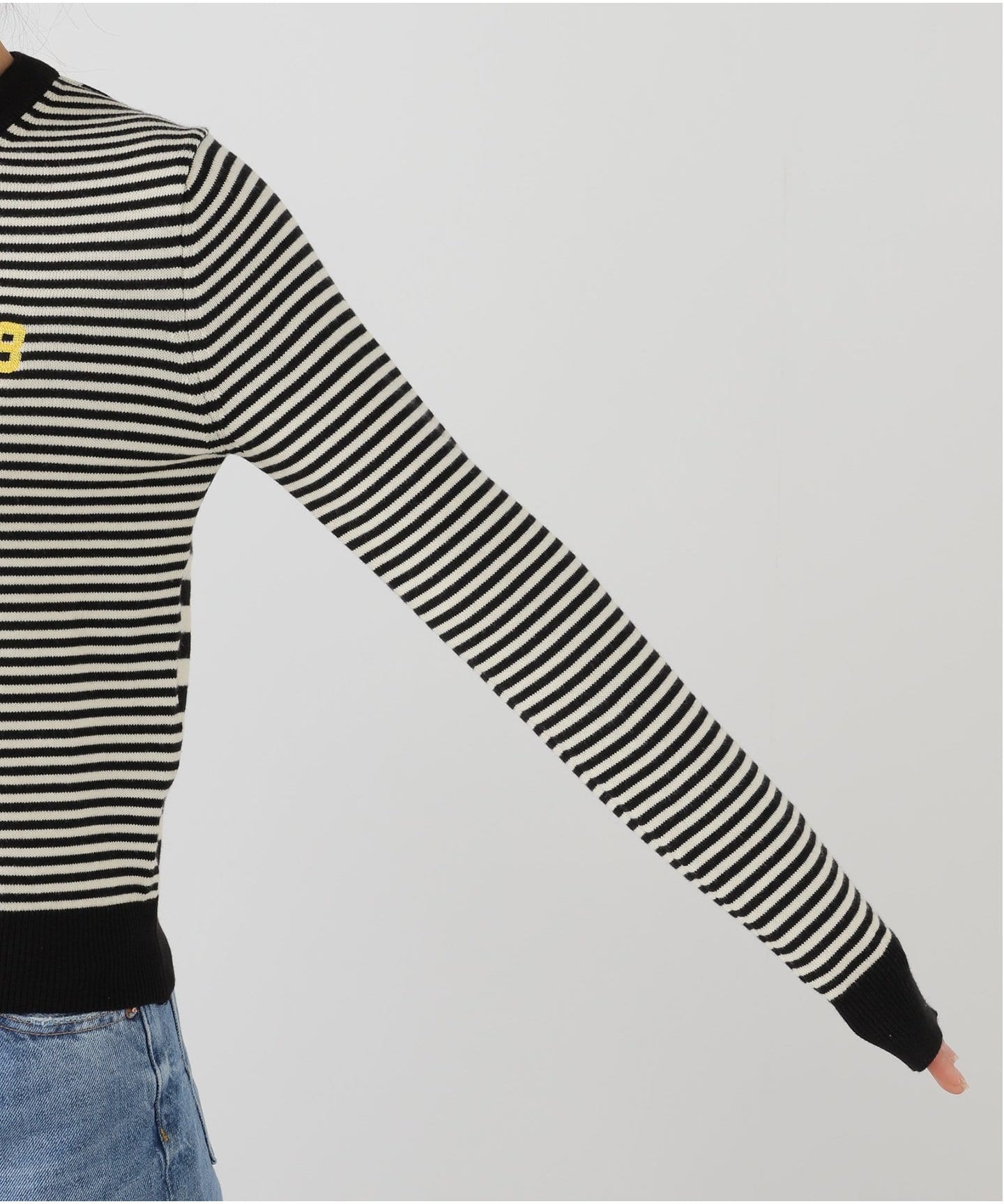 カーディガン 「GREEN BUTTER/グリーンバター」Washable Stripe Cotton CD：カーディガン レディース カーディガン 「GREEN BUTTER/グリーンバター」Washable Stripe