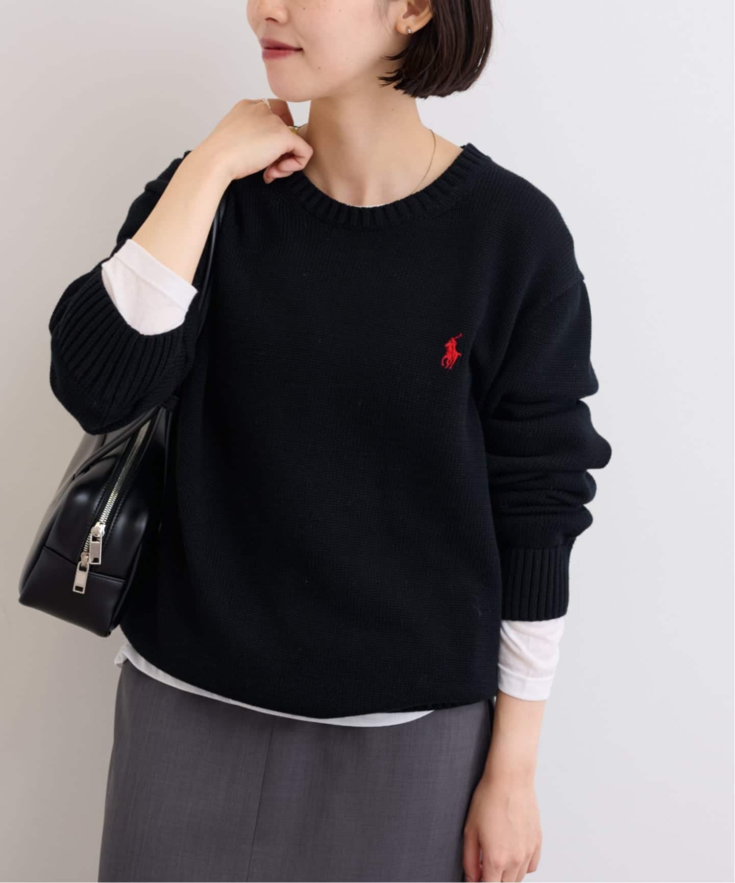 L′Appartement/ハーヴェルスタジオLINEN POLO KNIT L′Appartement/ハーヴェルスタジオLINEN POLO KNIT アパルトモン