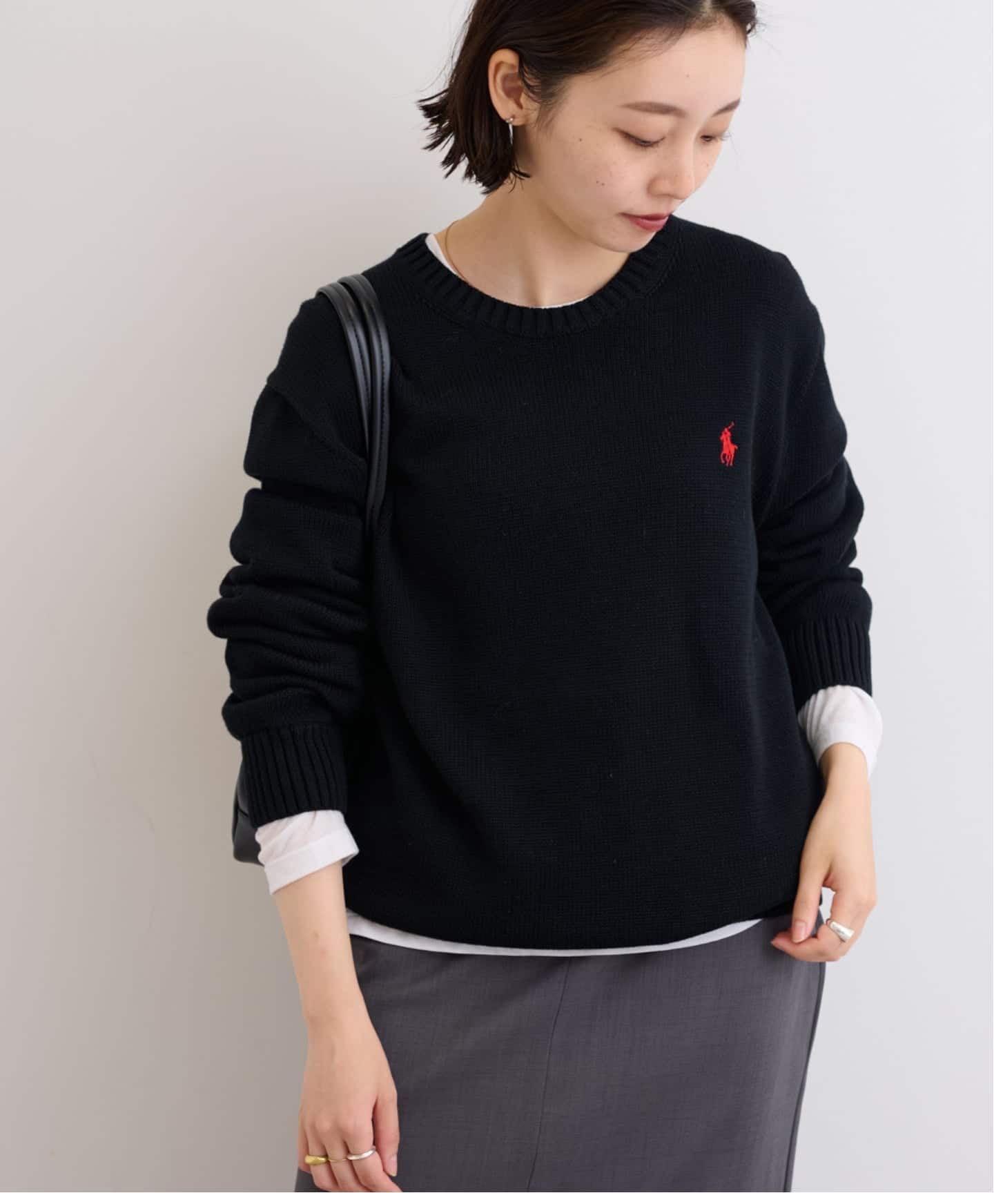 Polo Ralph Lauren 黒 長袖セーター POLO RALPH LAUREN】ロングスリーブニット（ニット／セーター