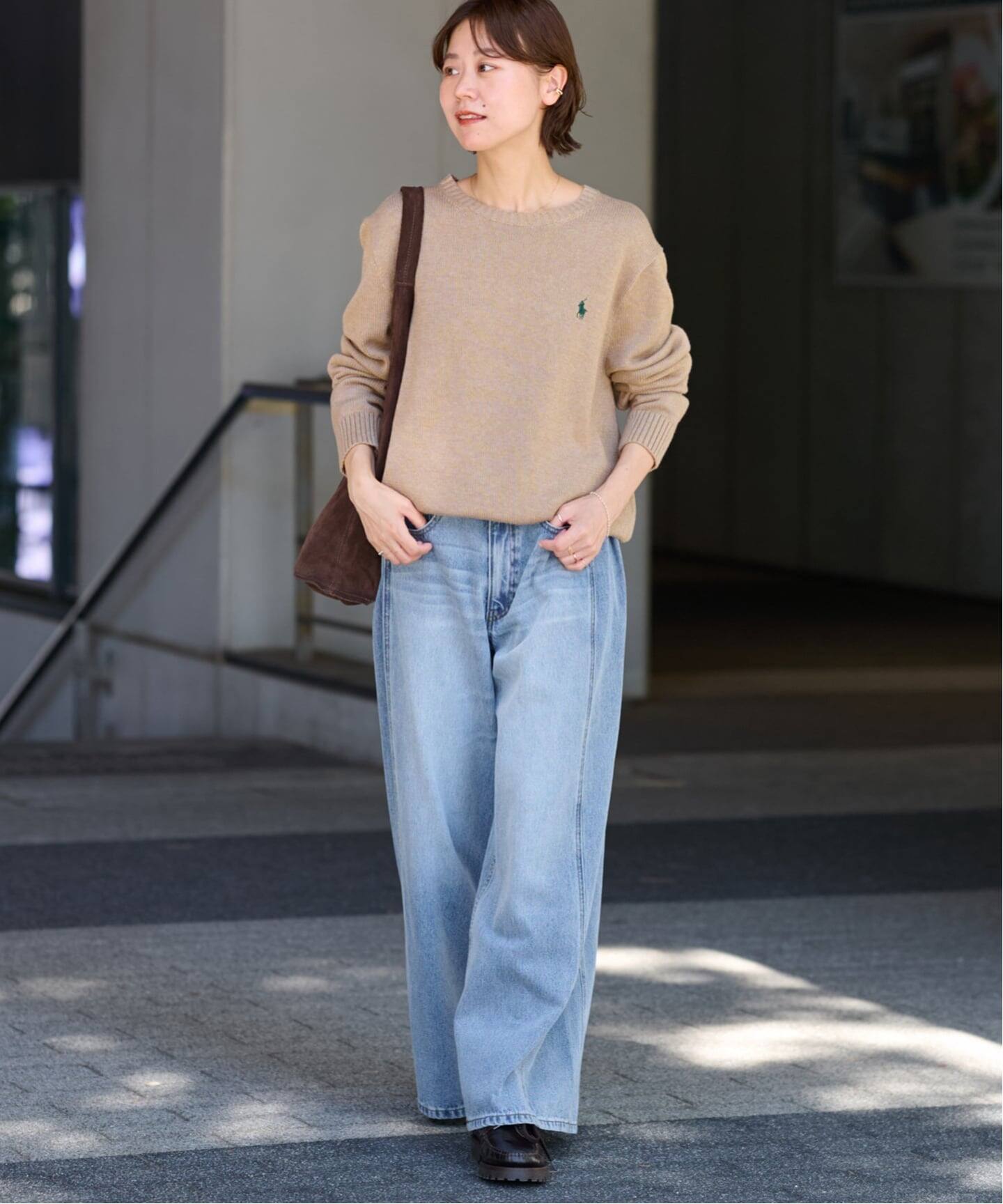 POLO RALPH LAUREN ロングスリーブニット　L POLO RALPH LAUREN】ロングスリーブニット（ニット／セーター