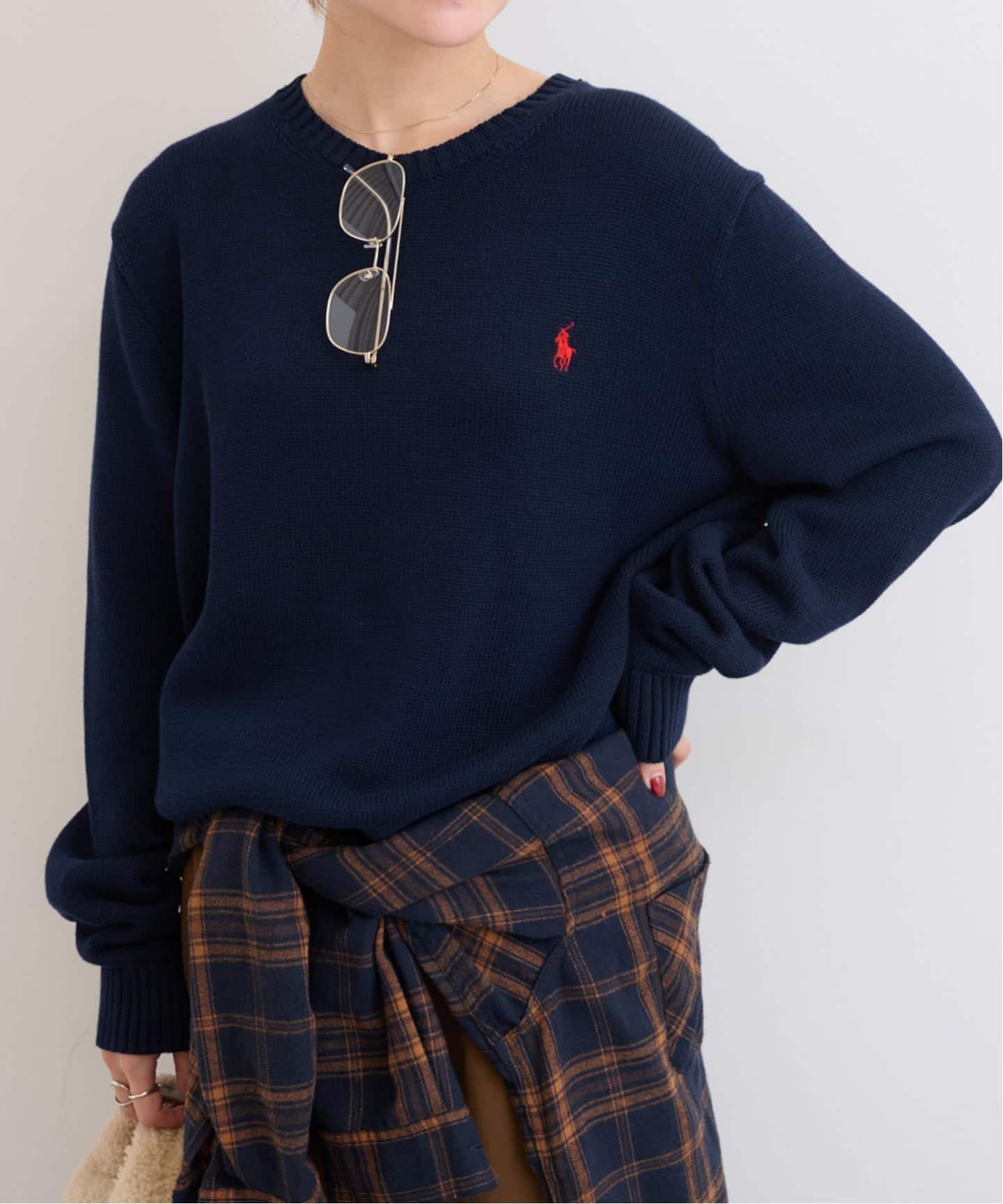 POLO RALPH LAUREN】ロングスリーブニット（ニット／セーター