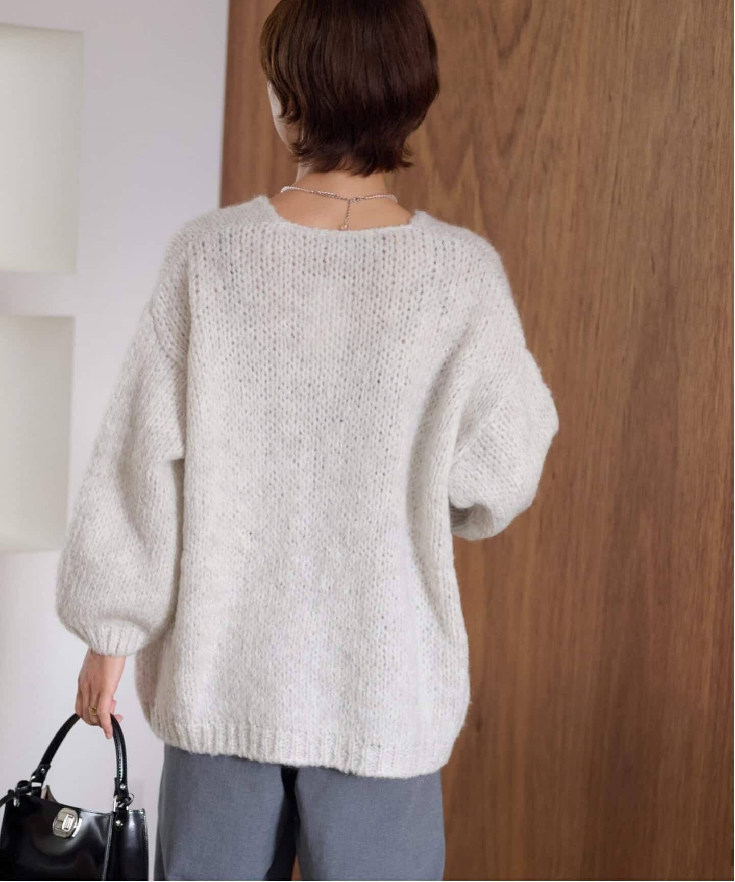 追加》【TRICOTS JEANMARC/トリコ・ジャンマルク】ニットカーディガン