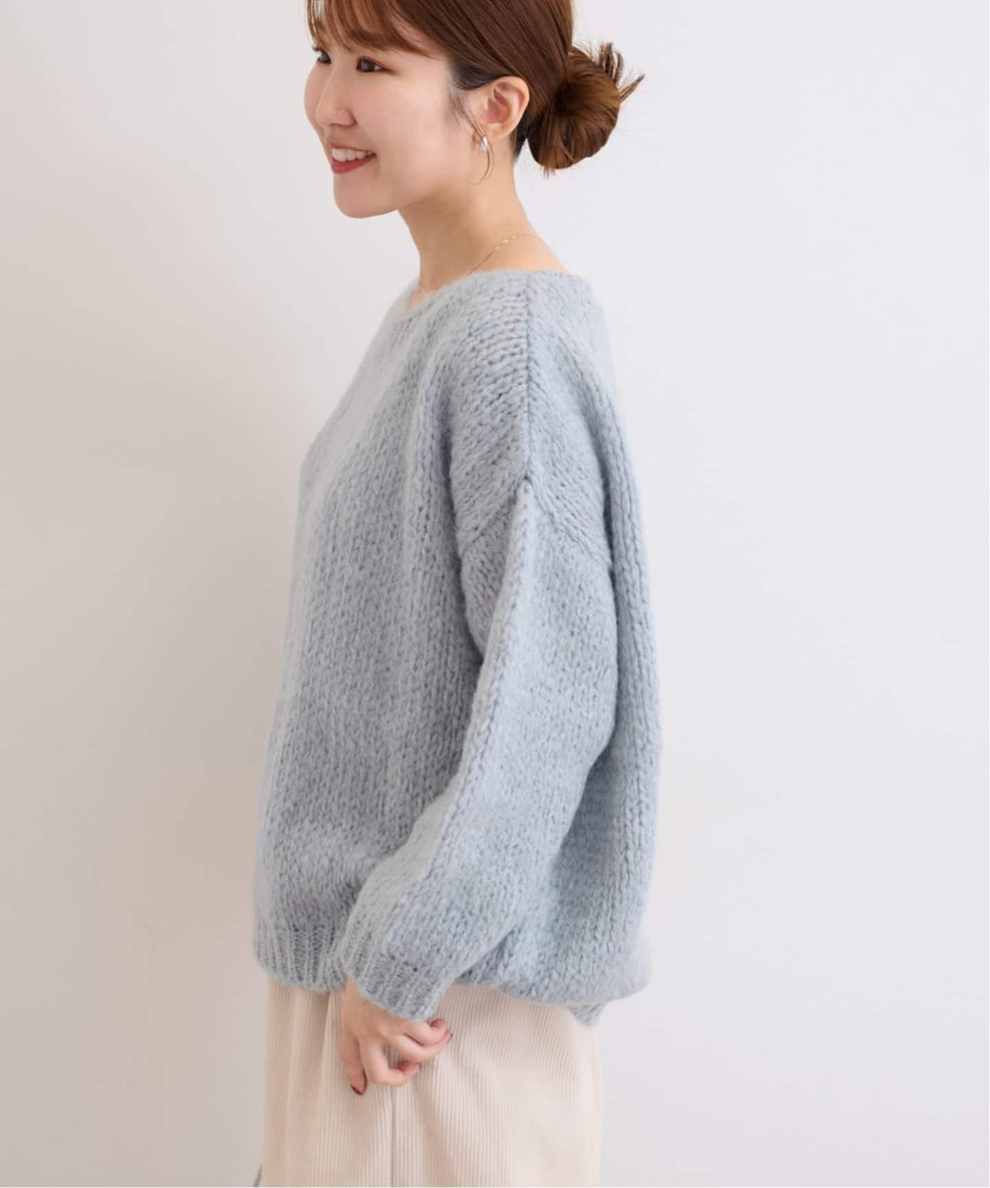 コレクション リッカー ニットレーダー ジャンク UNE MANSION ニット セーター 「UNE ORIGINAL」バイカラー