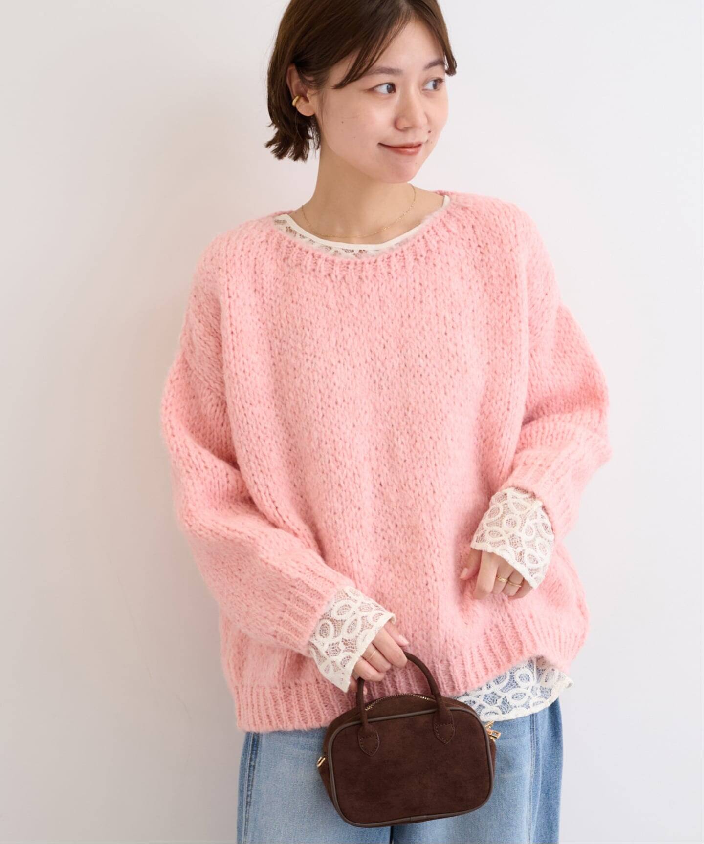 追加》【TRICOTS JEANMARC/トリコ・ジャンマルク】 ニットプルオーバー