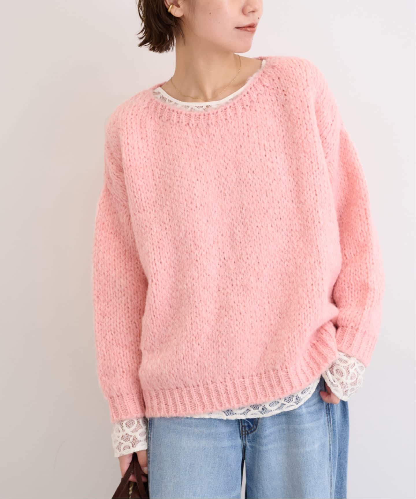 追加》【TRICOTS JEANMARC/トリコ・ジャンマルク】 ニットプルオーバー