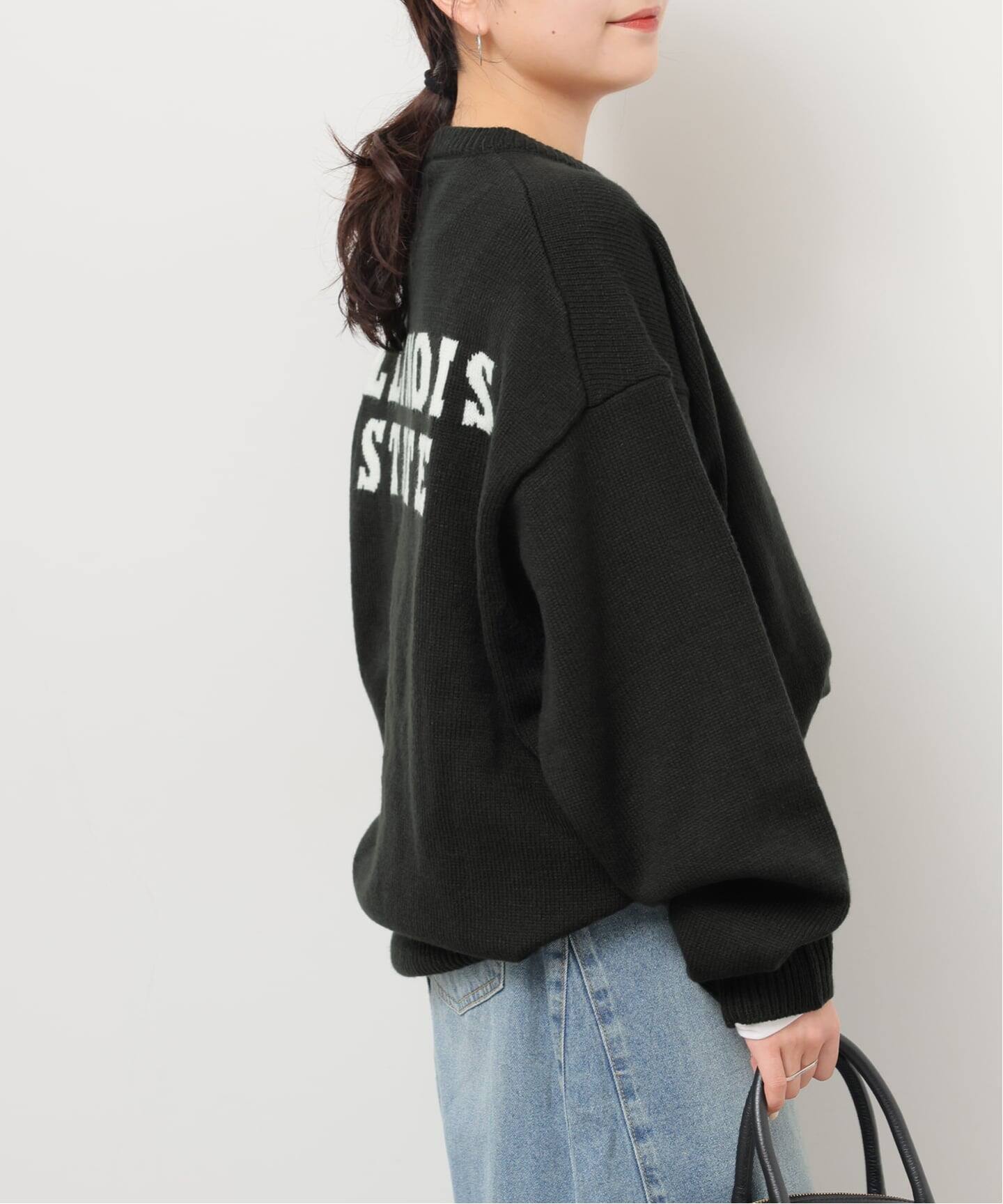 WEB限定追加》別注【LOGAN Knitting Mills】ジャカードニットプル