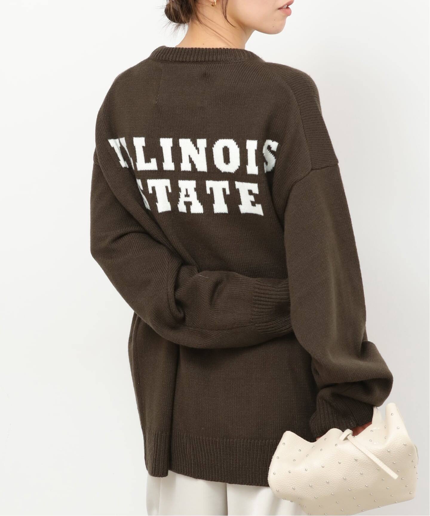 LOGAN Knitting Mills レリューム　ジャカードニット WEB限定追加》別注【LOGAN Knitting Mills】ジャカードニットプル