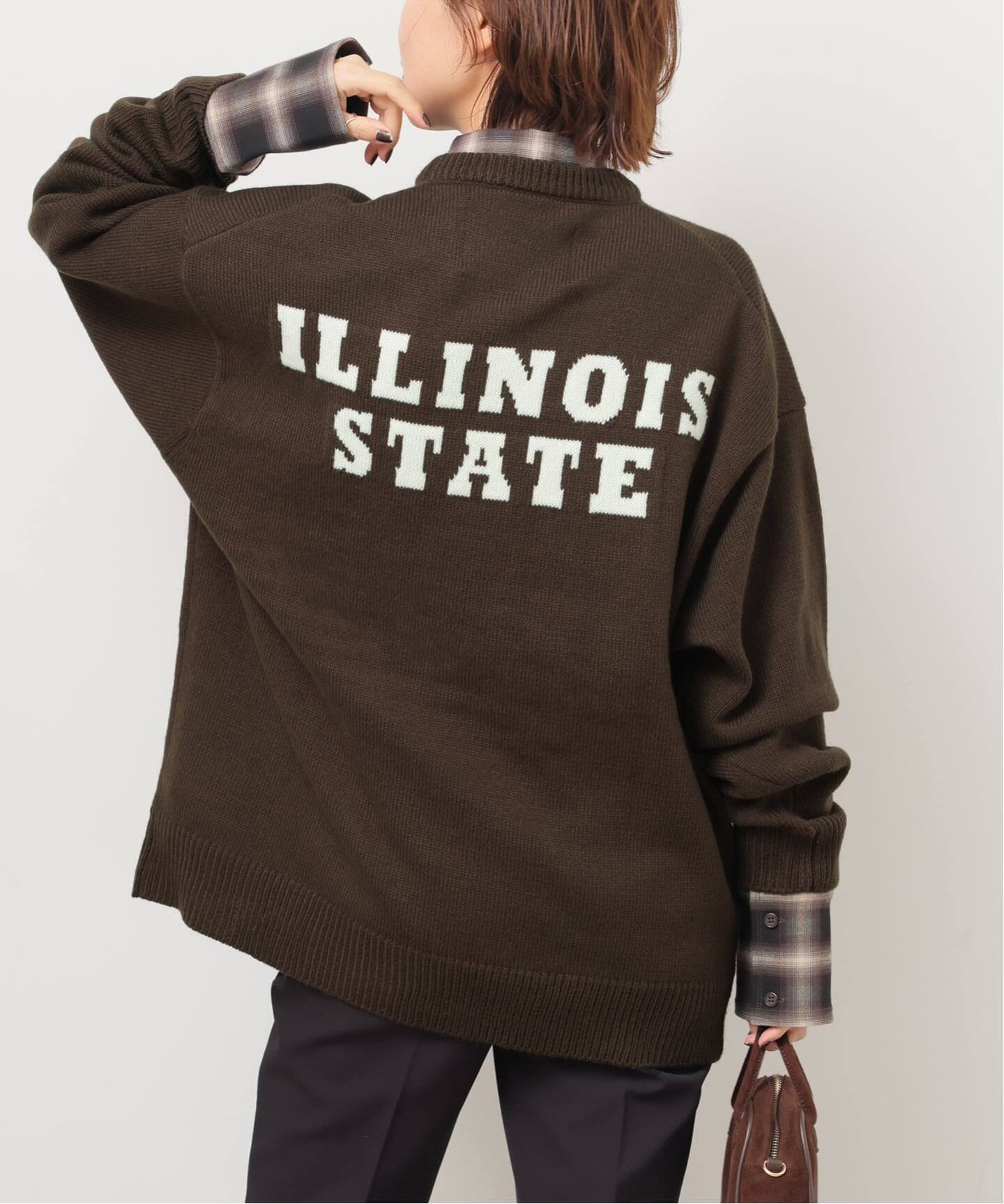 JOURNAL STANDARD relume ジャカードニットプルオーバー◆ WEB限定追加》別注【LOGAN Knitting Mills】ジャカードニットプル
