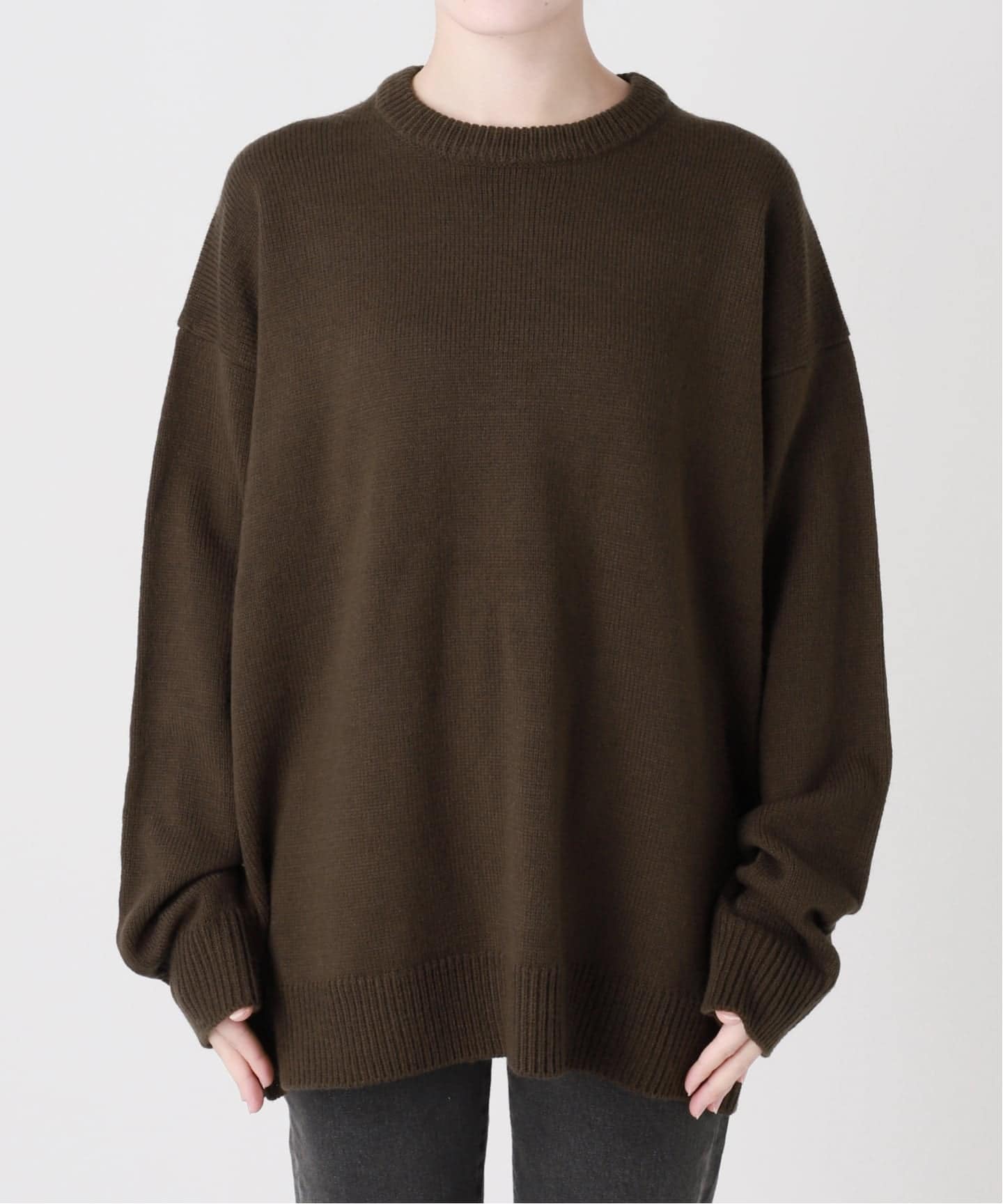 【新品】ジャーナルスタンダードレリューム　ジャカードニットプルオーバー 人気♪ 追加》別注【LOGAN Knitting Mills】*RELUMEジャカードニットプル