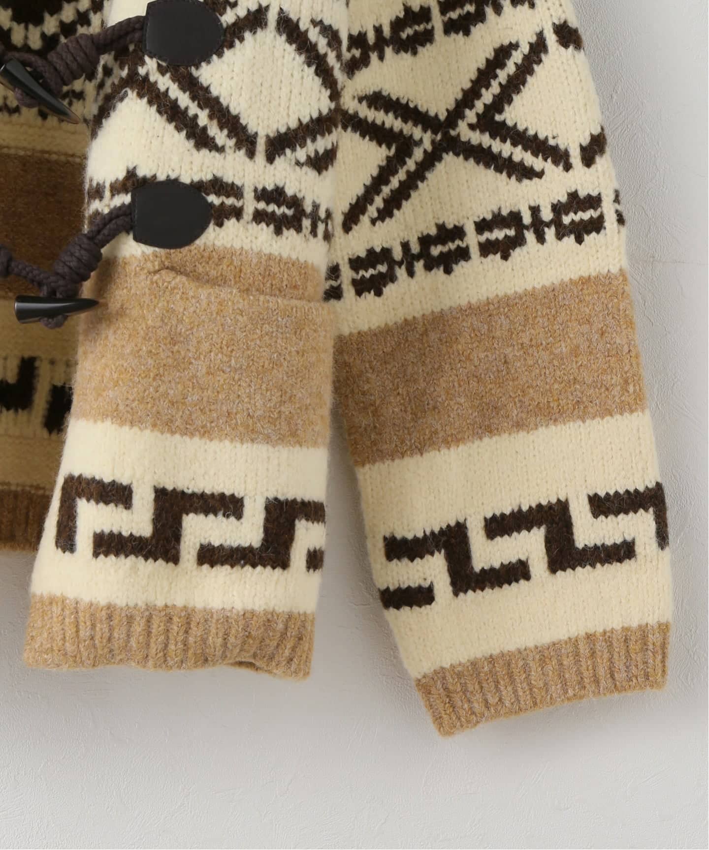 【NEW】ジャーナルスタンダード レリューム（JOURNAL STANDARD relume）/【GREEN BUTTER/グリーンバター】 Alpaca Duffle Cardigan GREEN BUTTER/グリーンバター】 Alpaca Duffle Cardigan（カーディガン