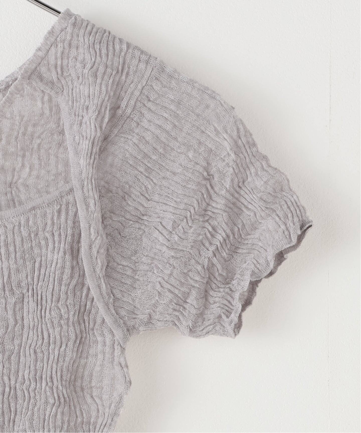 TODAYFUL/トゥデイフル】 2way Sheer Knittops（ニット