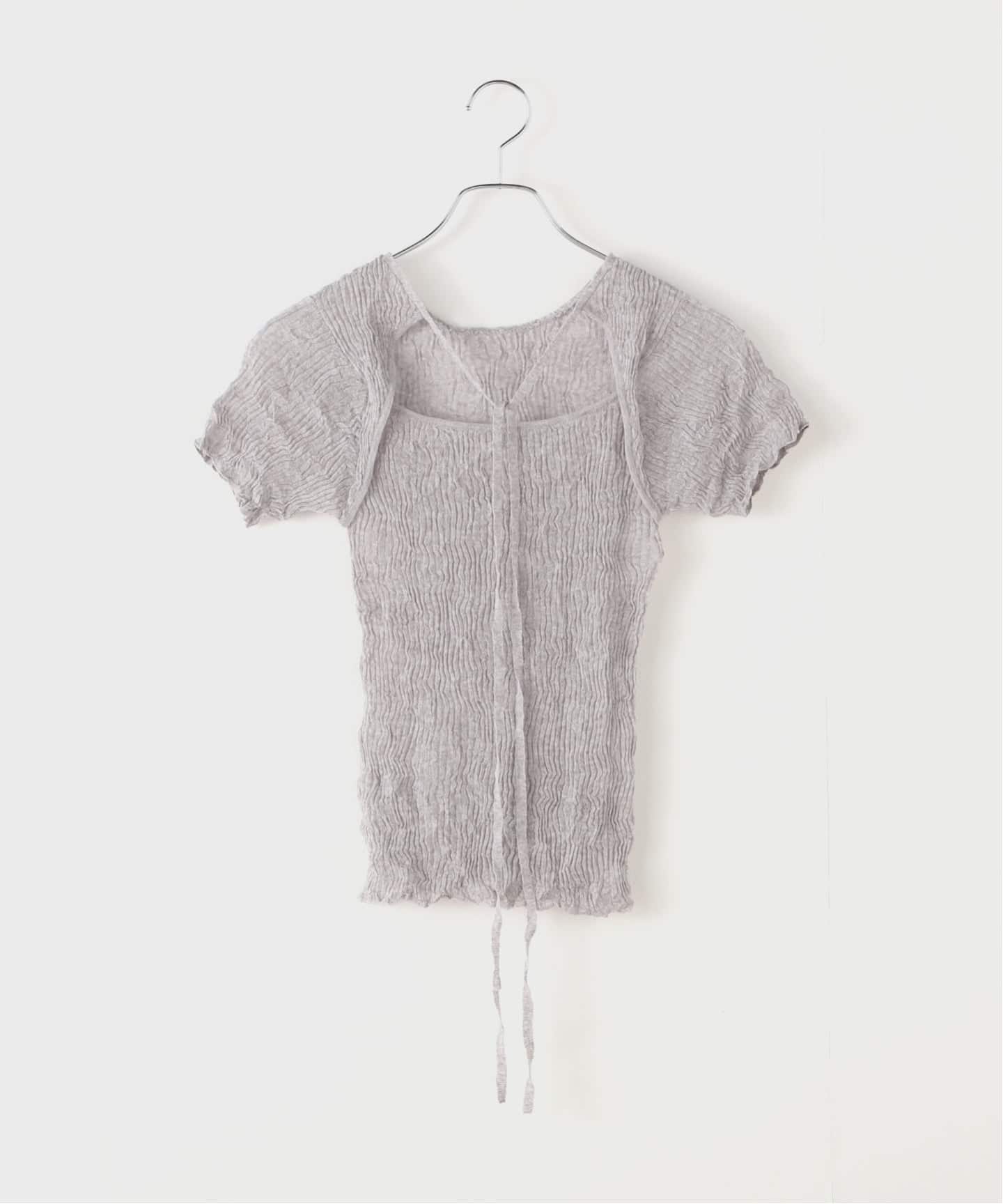 TODAYFUL/トゥデイフル】 2way Sheer Knittops（ニット