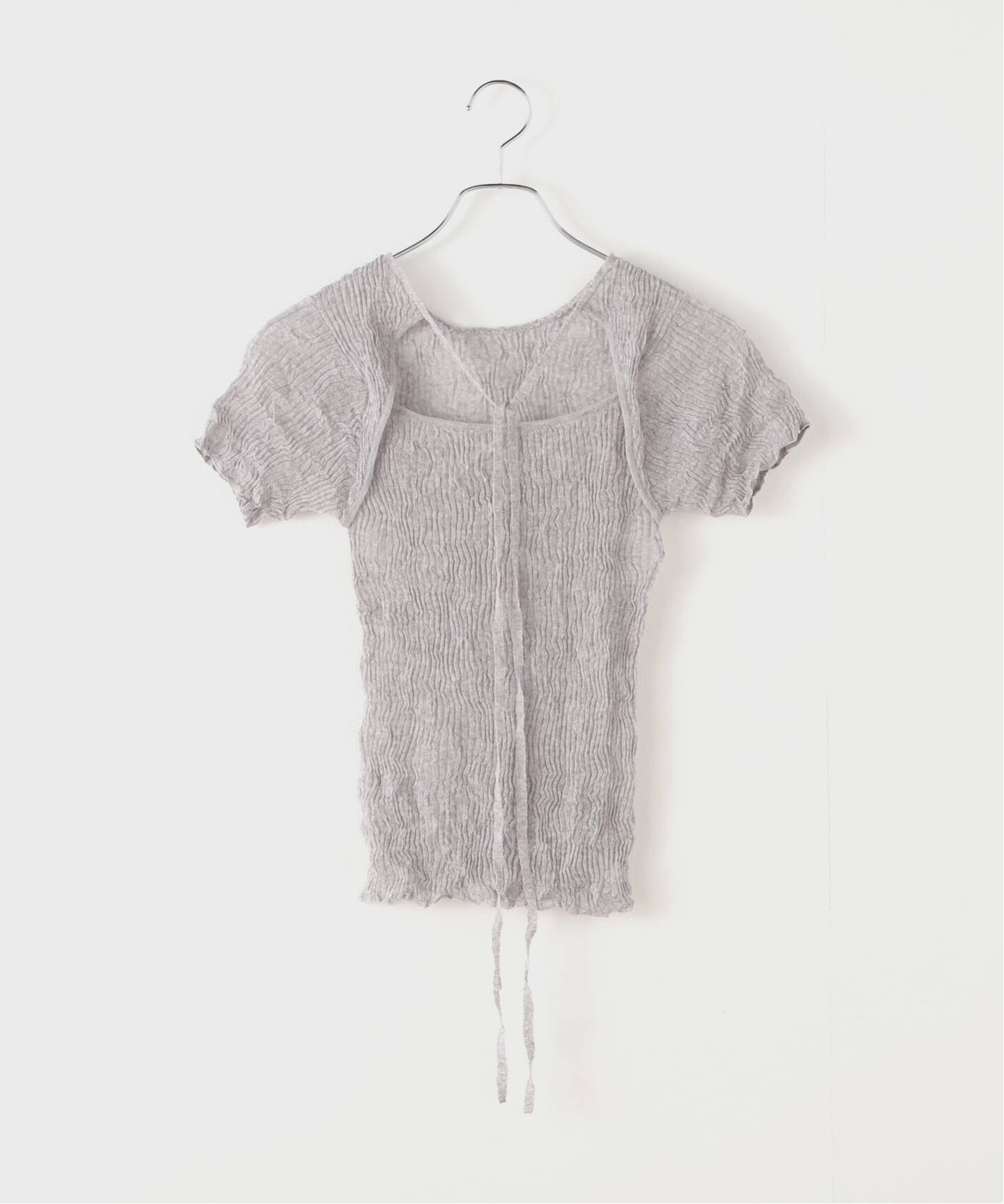 TODAYFUL/トゥデイフル】 2way Sheer Knittops（ニット／セーター 