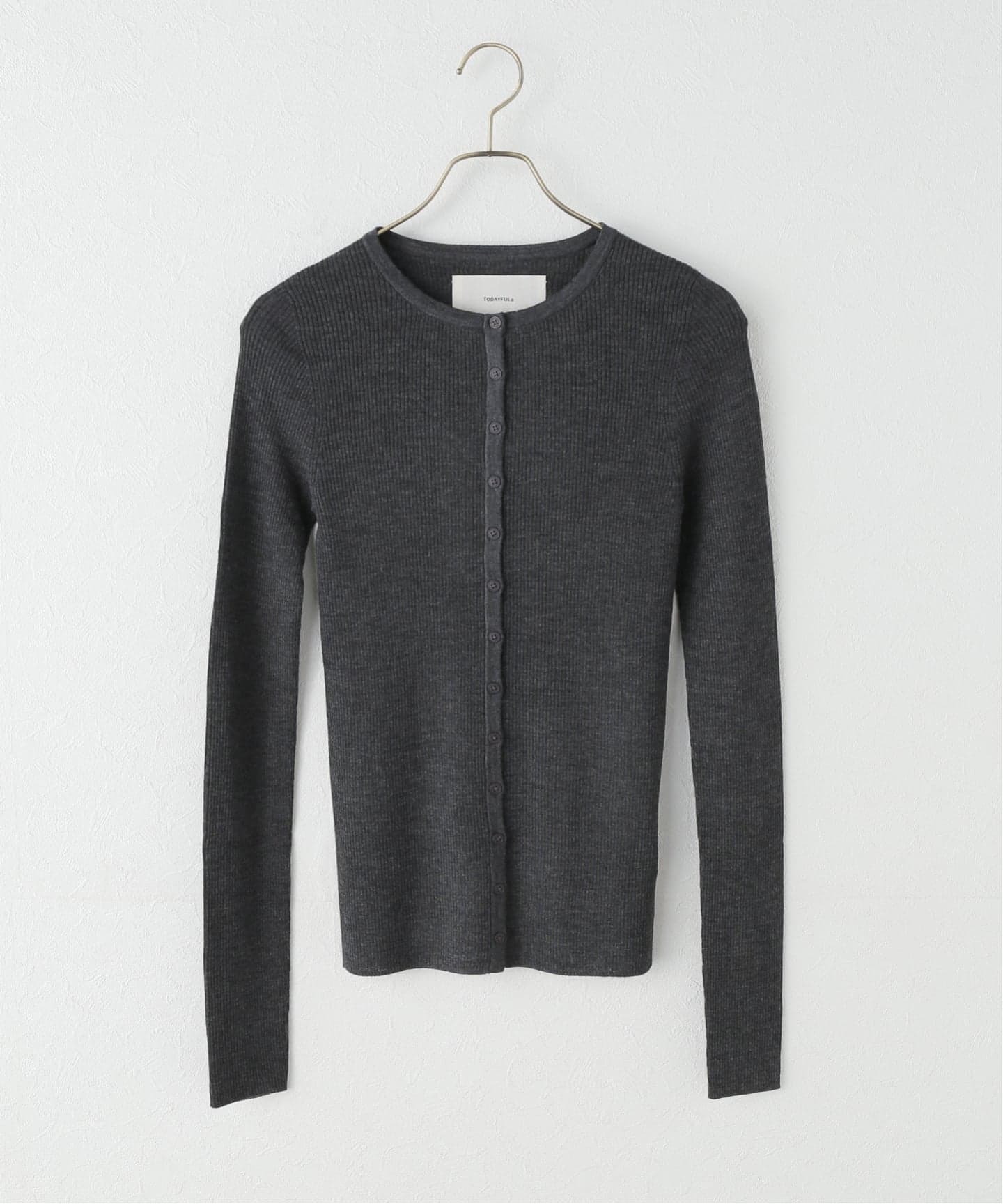 TODAYFUL/トゥデイフル】 Silkwool Knit Cardigan（カーディガン