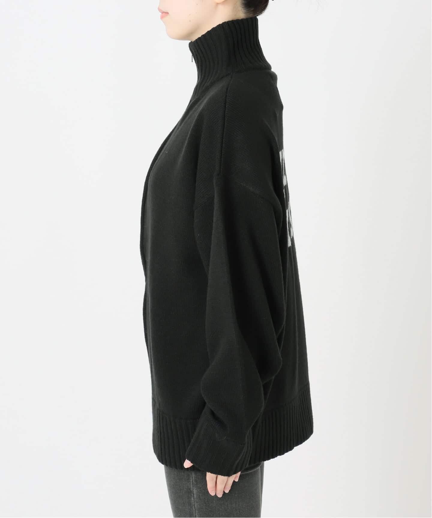 予約》別注【LOGAN Knitting Mills】ジップニット（カーディガン