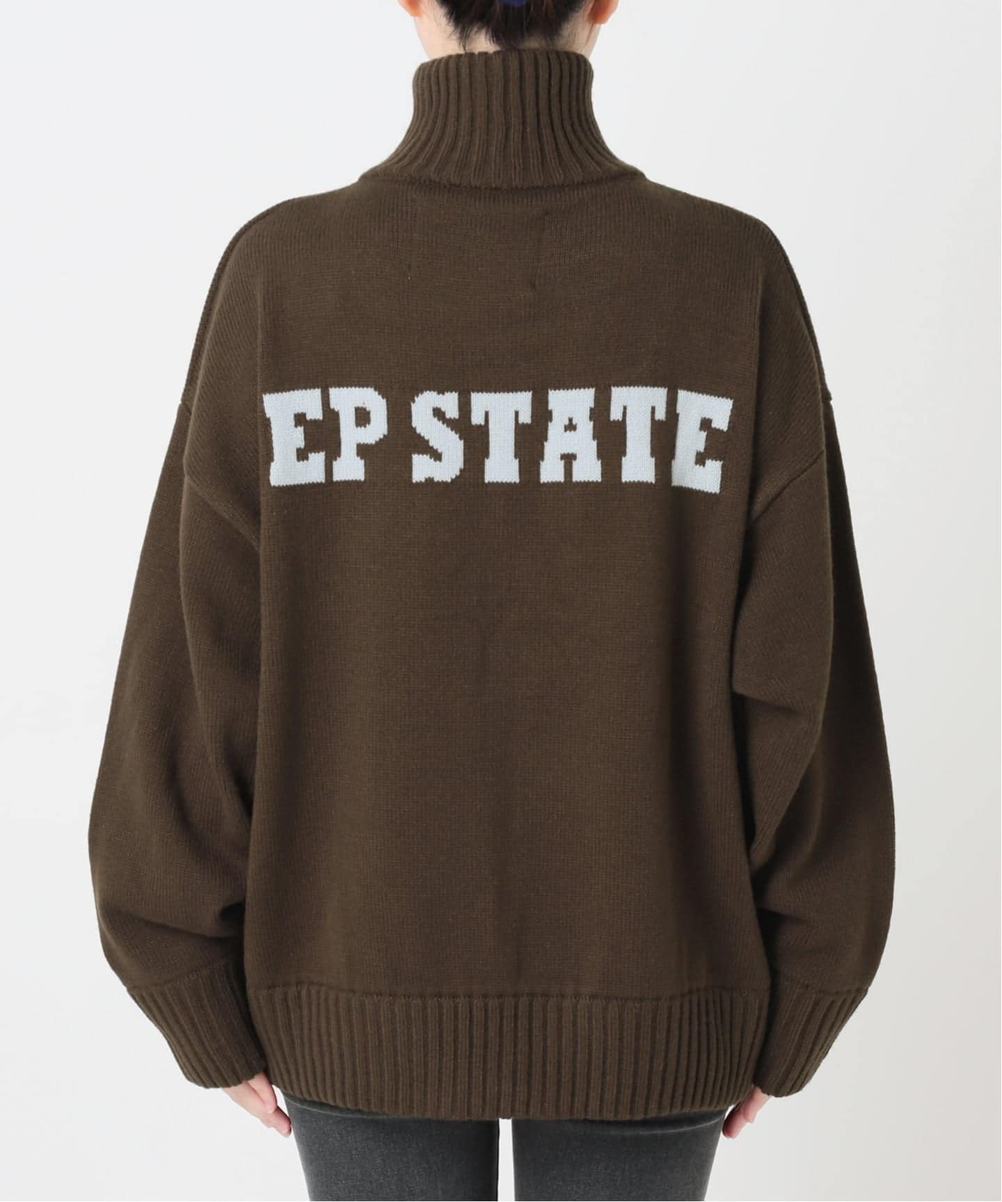 予約》別注【LOGAN Knitting Mills】ジップニット（カーディガン