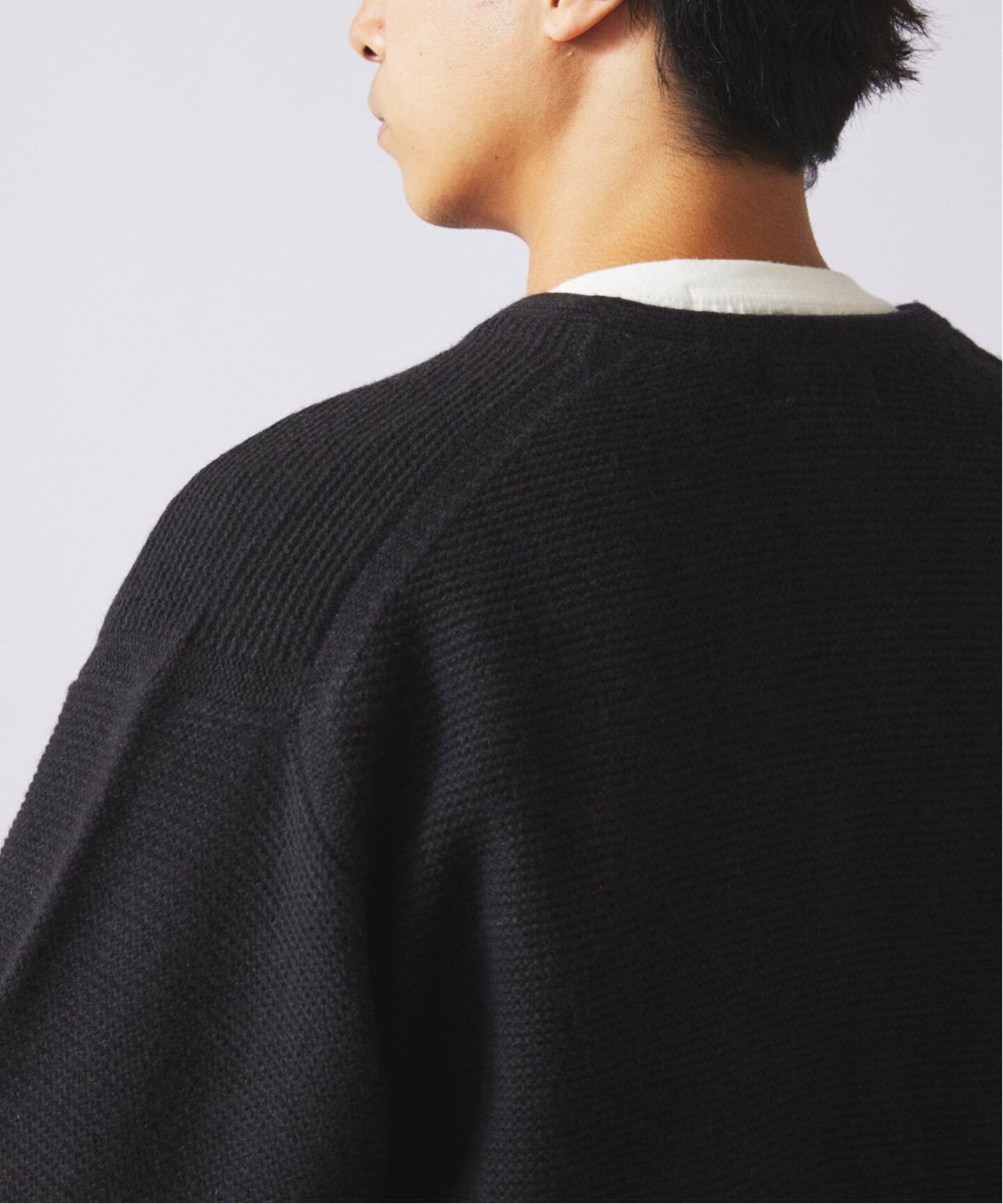 ハミルトン ウール ガーターカーディガン（ニット／セーター