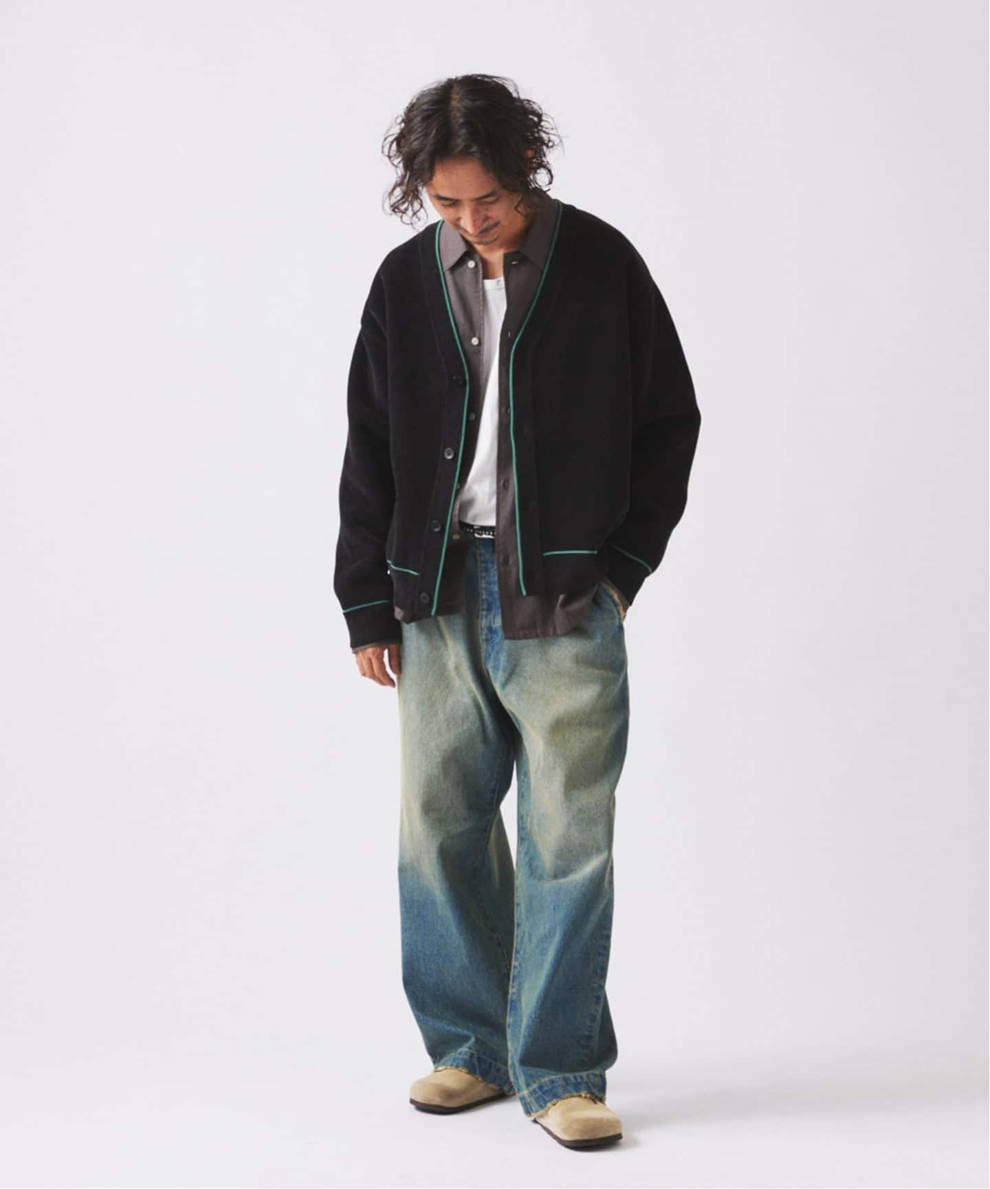 モール クロップド カーディガン（カーディガン）｜JOURNAL