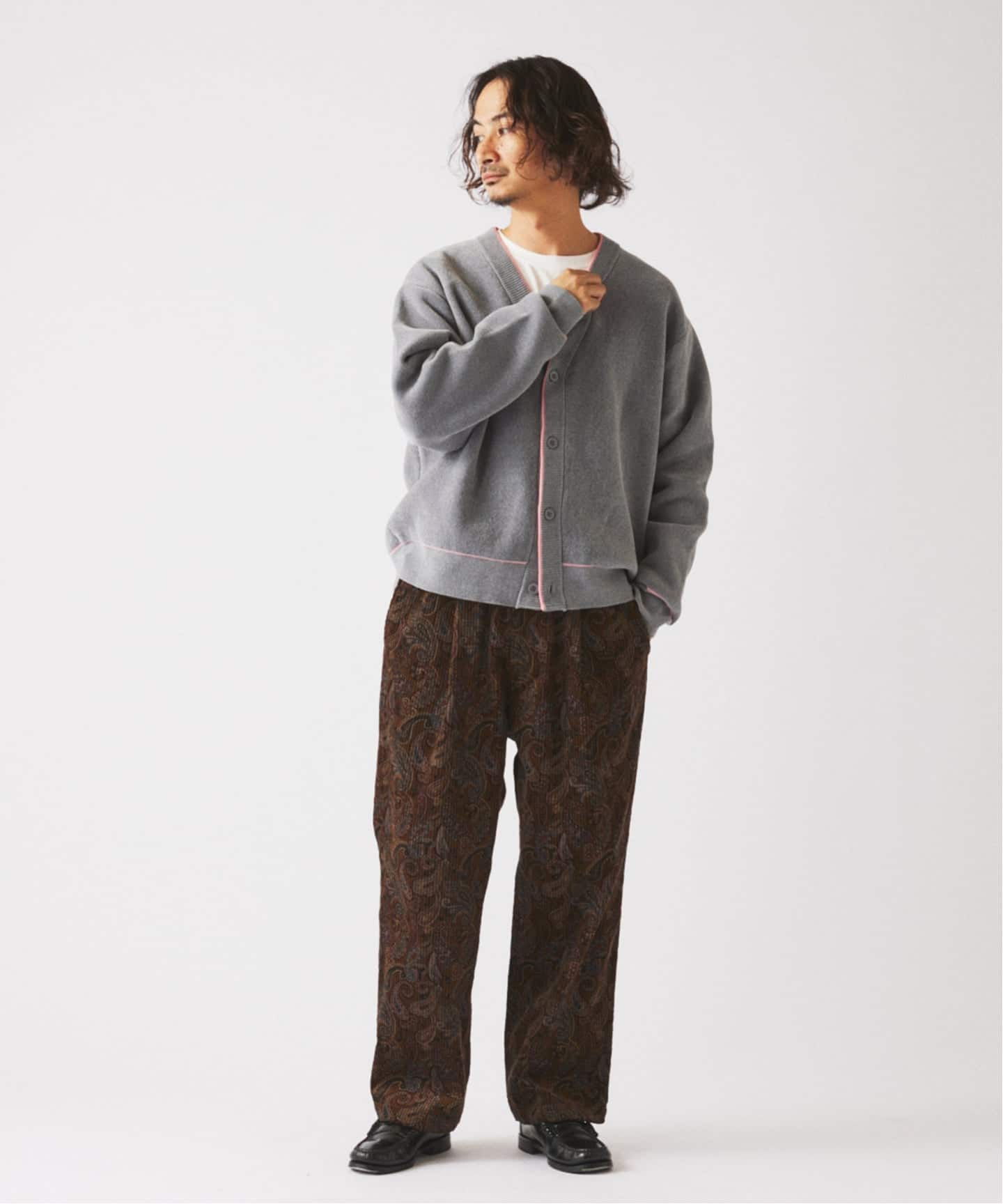 ジャーナルスタンダード レリューム カーディガン メンズ L 秋冬 美品 JOURNAL STANDARD relume（ジャーナルスタンダード レリューム