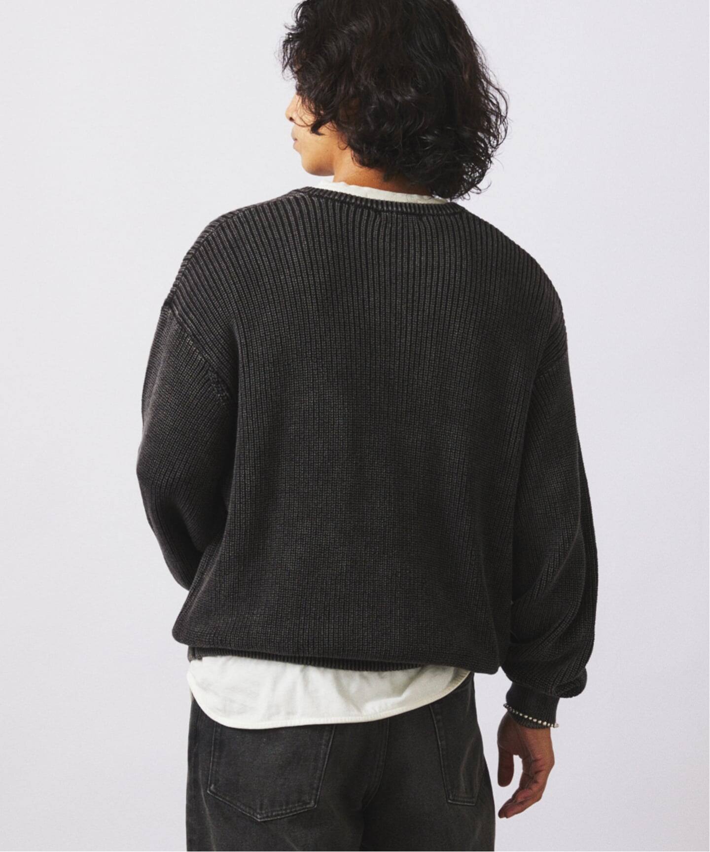 フェードコットン ヘンリーネックニット（ニット／セーター）｜JOURNAL