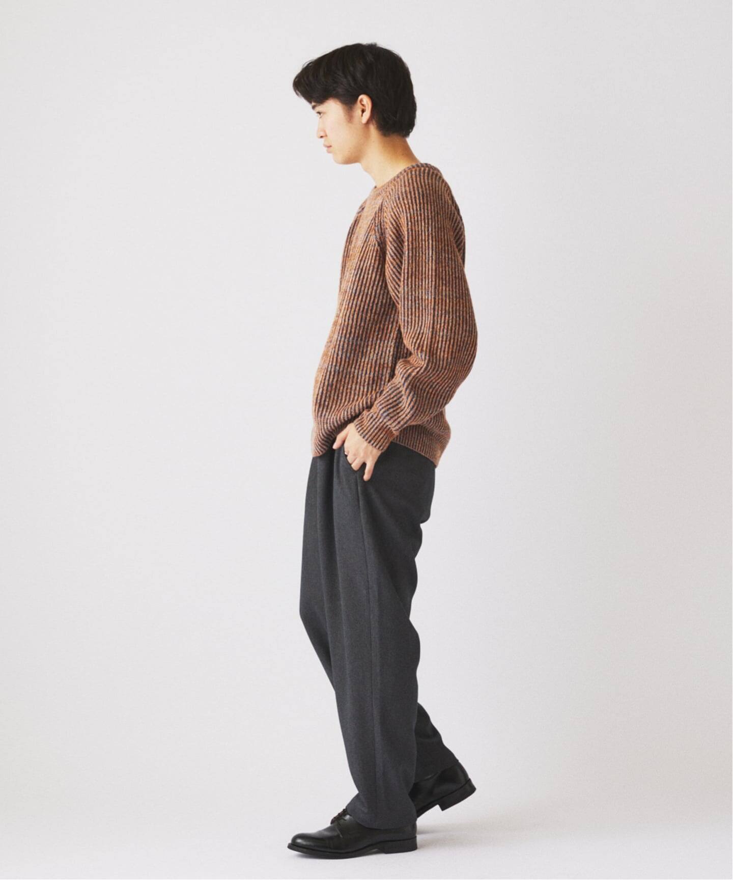 JOURNAL STANDARD relume コントラストリブクルーネック コントラスト リブ クルーネック ニット （ニット／セーター