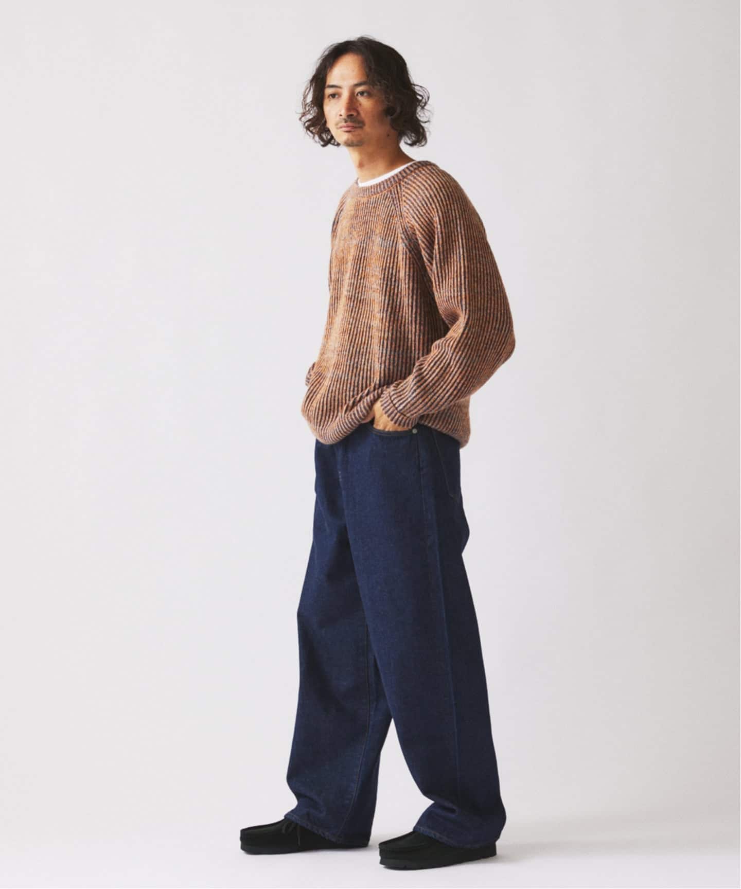 JOURNAL STANDARD relume コントラストリブクルーネック コントラスト リブ クルーネック ニット （ニット／セーター