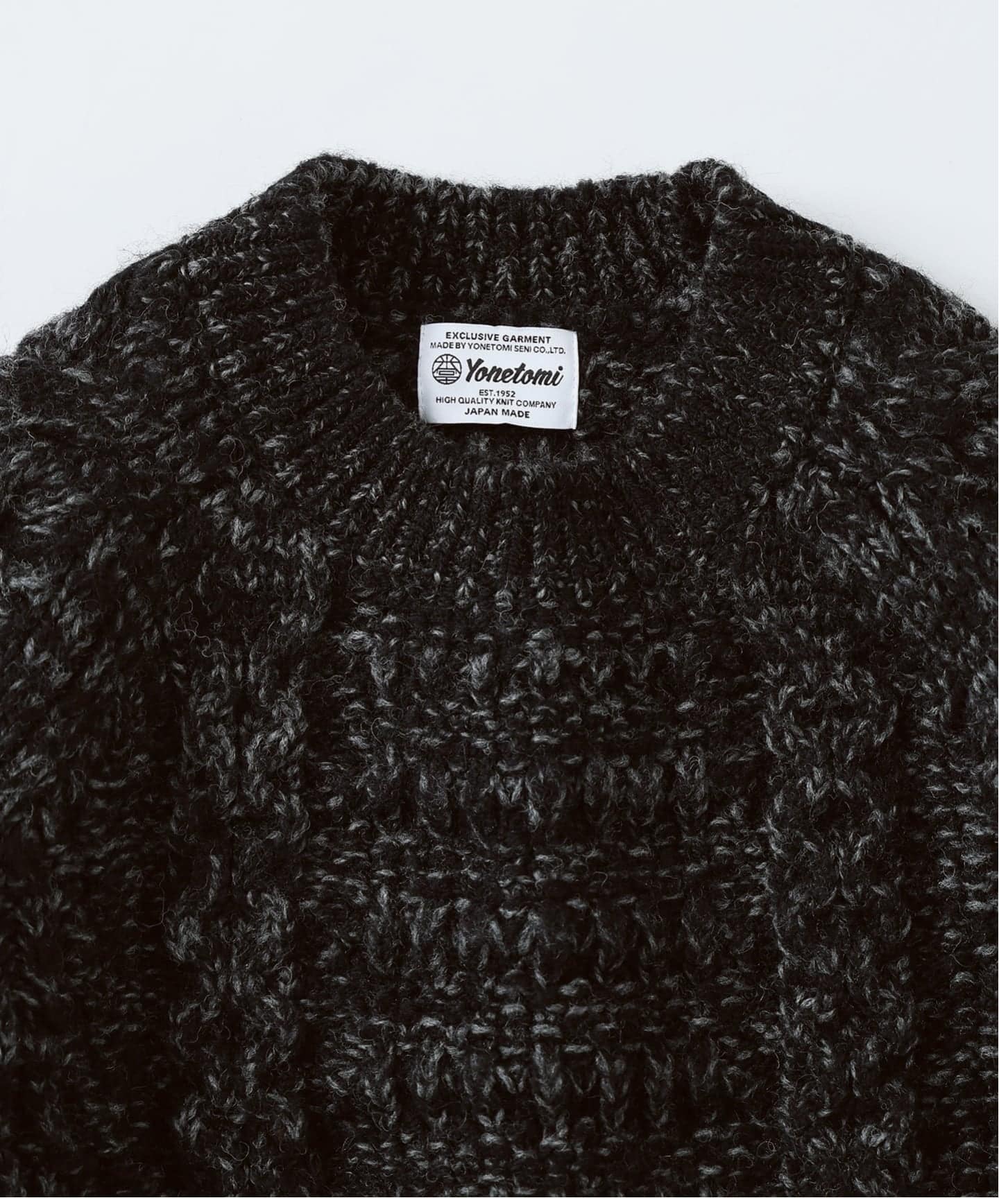 Thisisasweaterディスイズアセーター 米富Yonetomi アラン 米富繊維「ディスイズアセーター」新作ニット、多様な編み柄の“21世紀