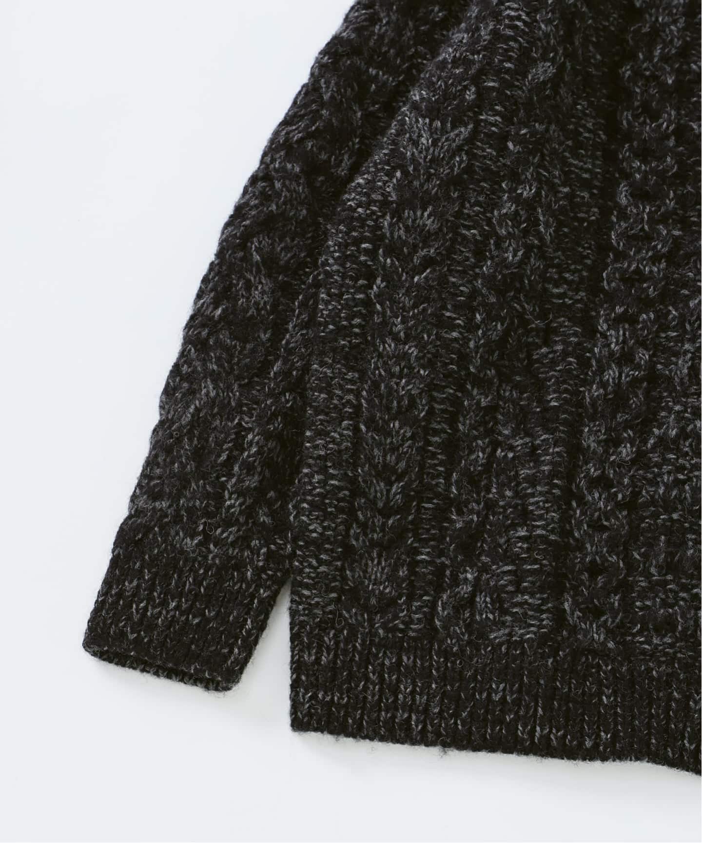 米富繊維 / Yonetomi 別注 アラン セーター（ニット／セーター