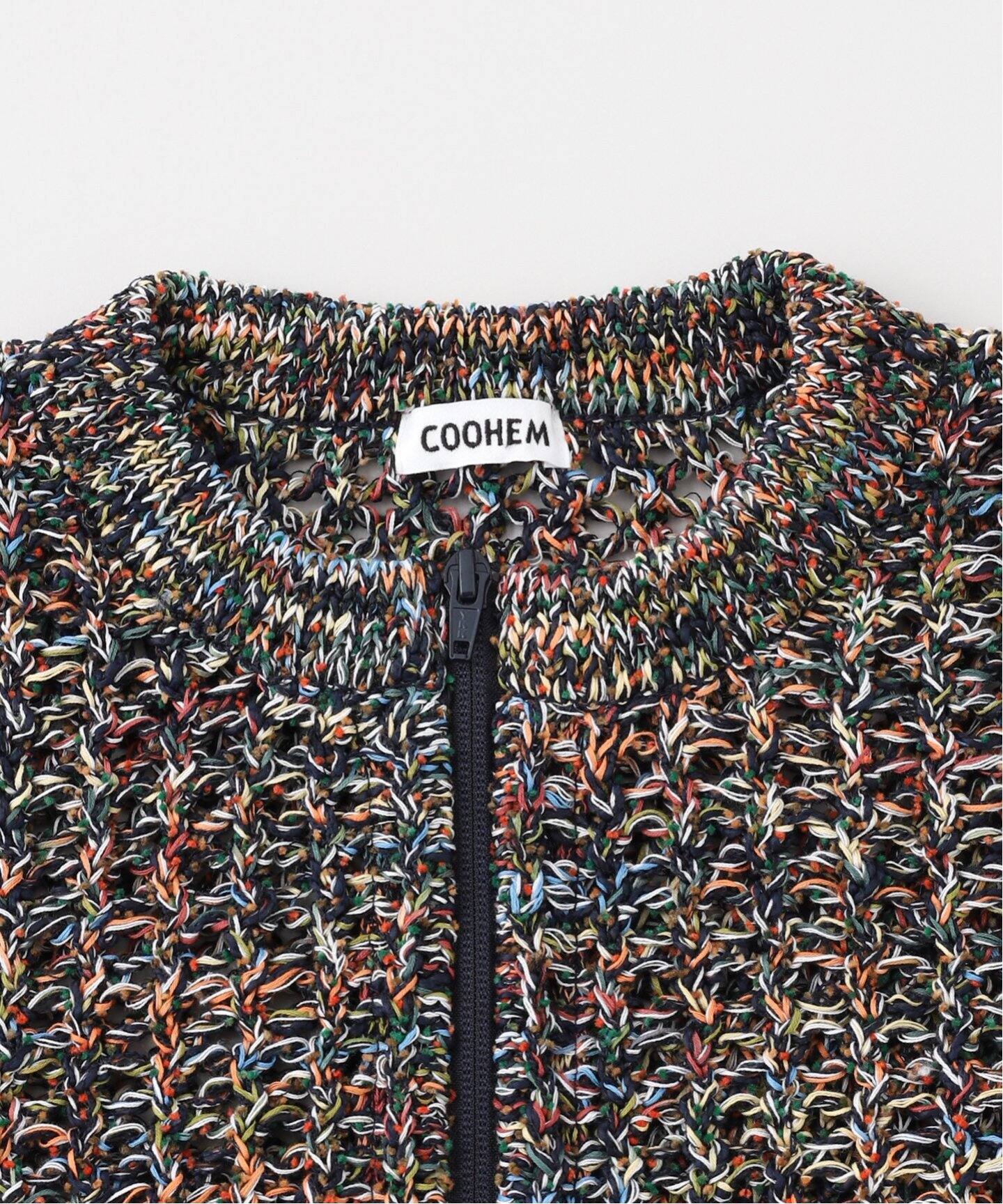 COOHEM / コーヘン KOUHEN SUKASHI KNIT VEST 13-252-022
