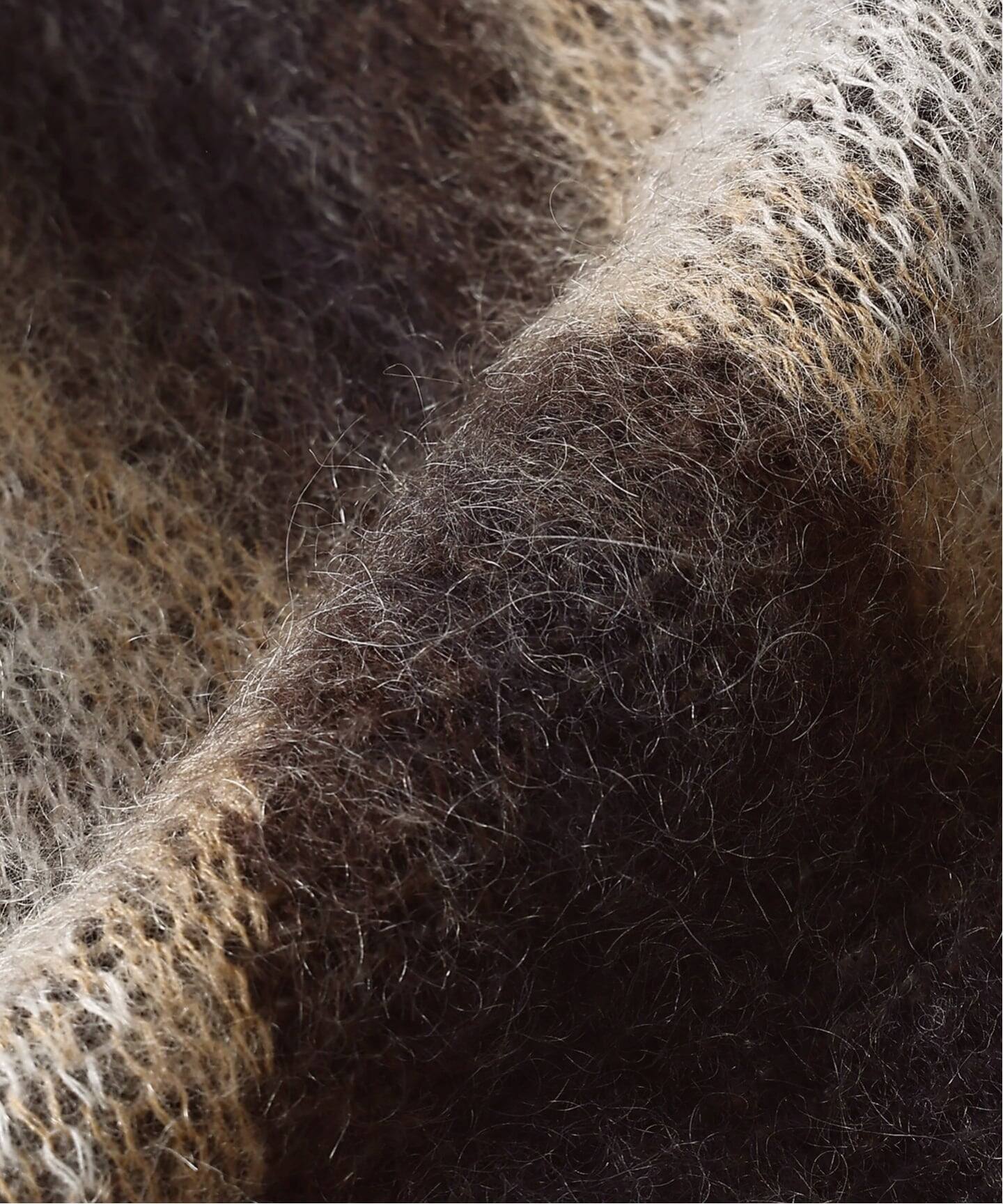 Stead / モヘア ミックス スクエア カーディガン（カーディガン