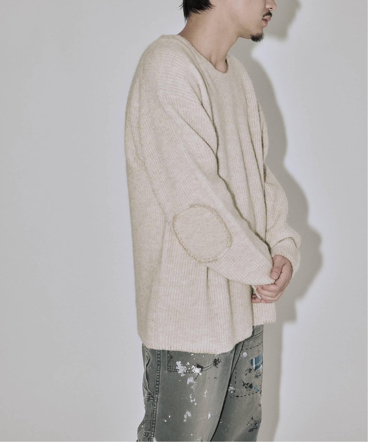 J.S.Homestead / ブランケット ステッチ リブ ニット（ニット