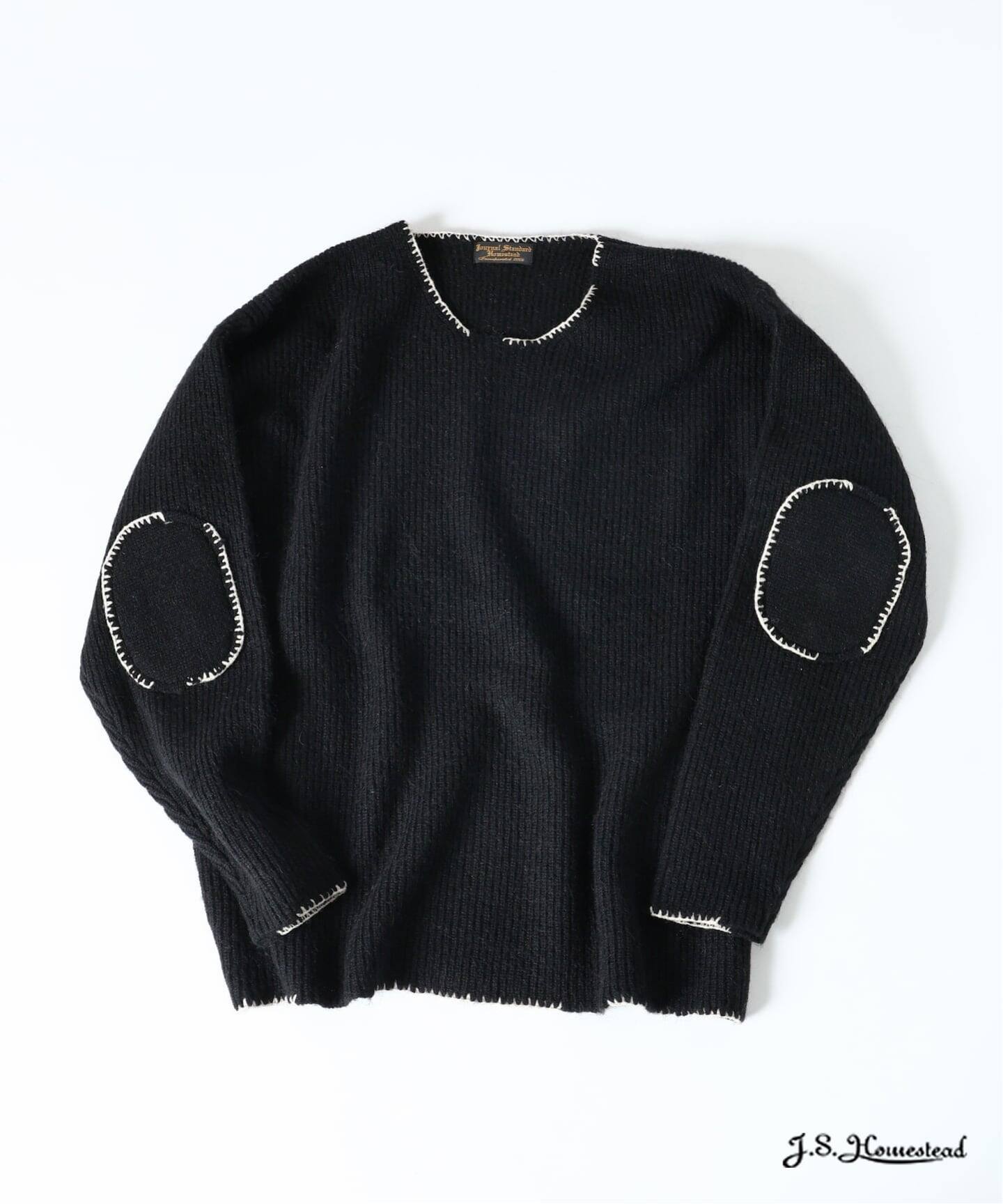 J.S.Homestead / ブランケット ステッチ リブ ニット（ニット