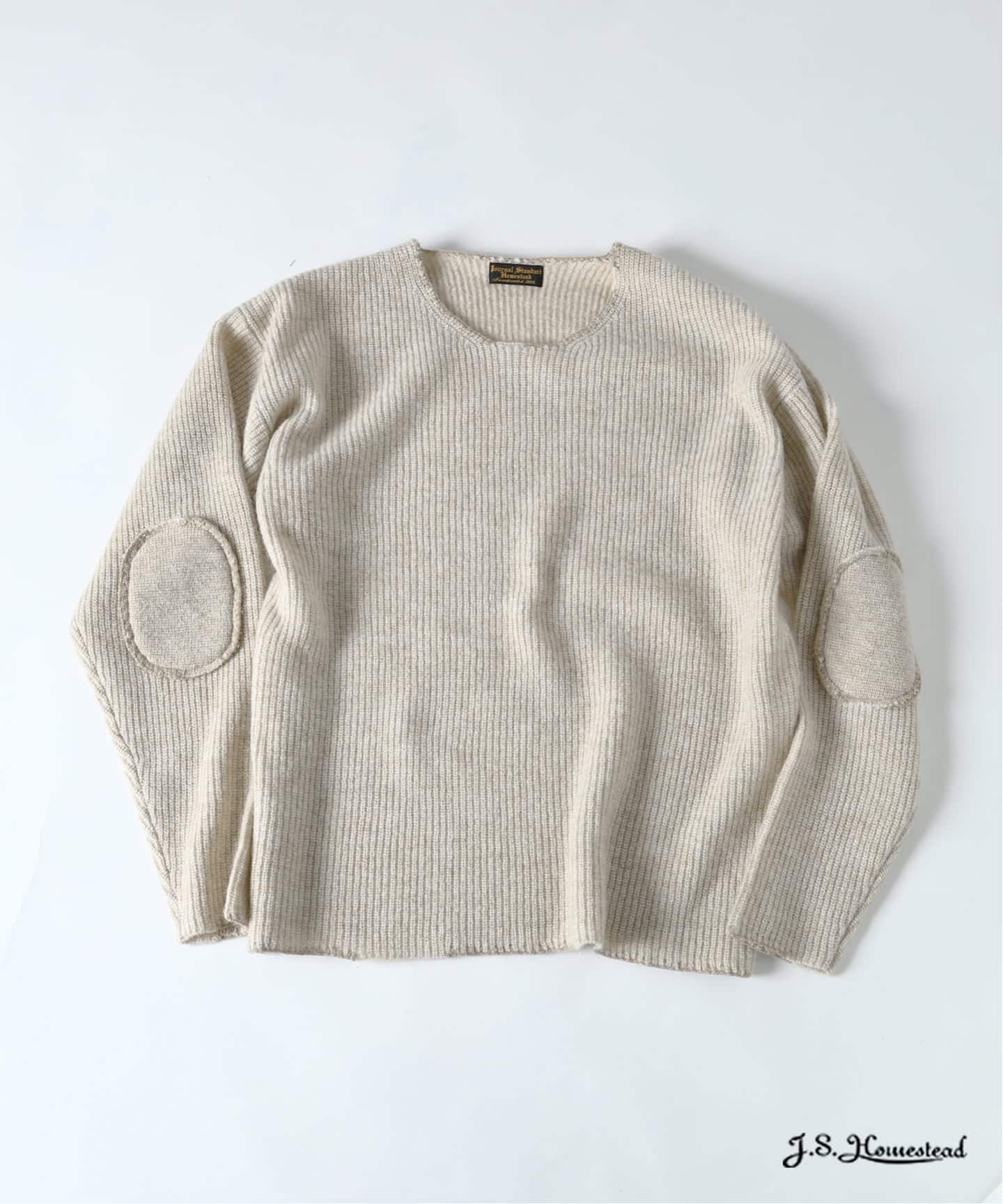 J.S.Homestead / ブランケット ステッチ リブ ニット（ニット