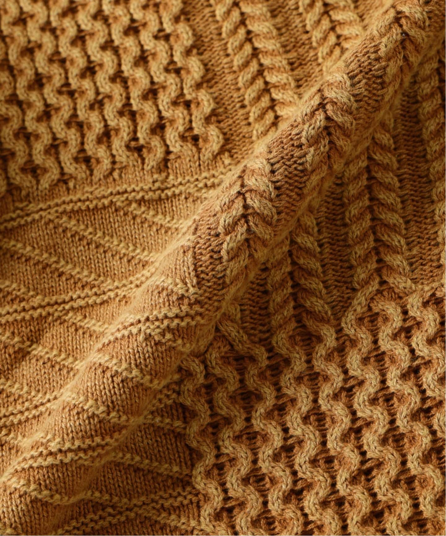 【希少】STONE  ニット M セーター KID MOHAIR MIX JACQUARD KNIT LS