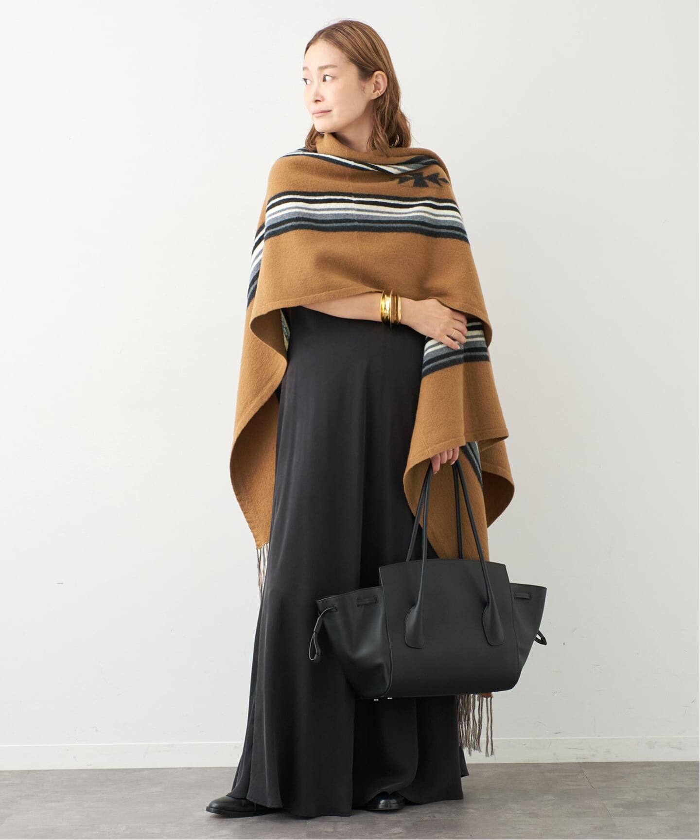 美品✨ドゥーズィエムクラス　シャモーマントコート　フード　キャメル　F 美品✨ドゥーズィエムクラス シャモーマントコート フード