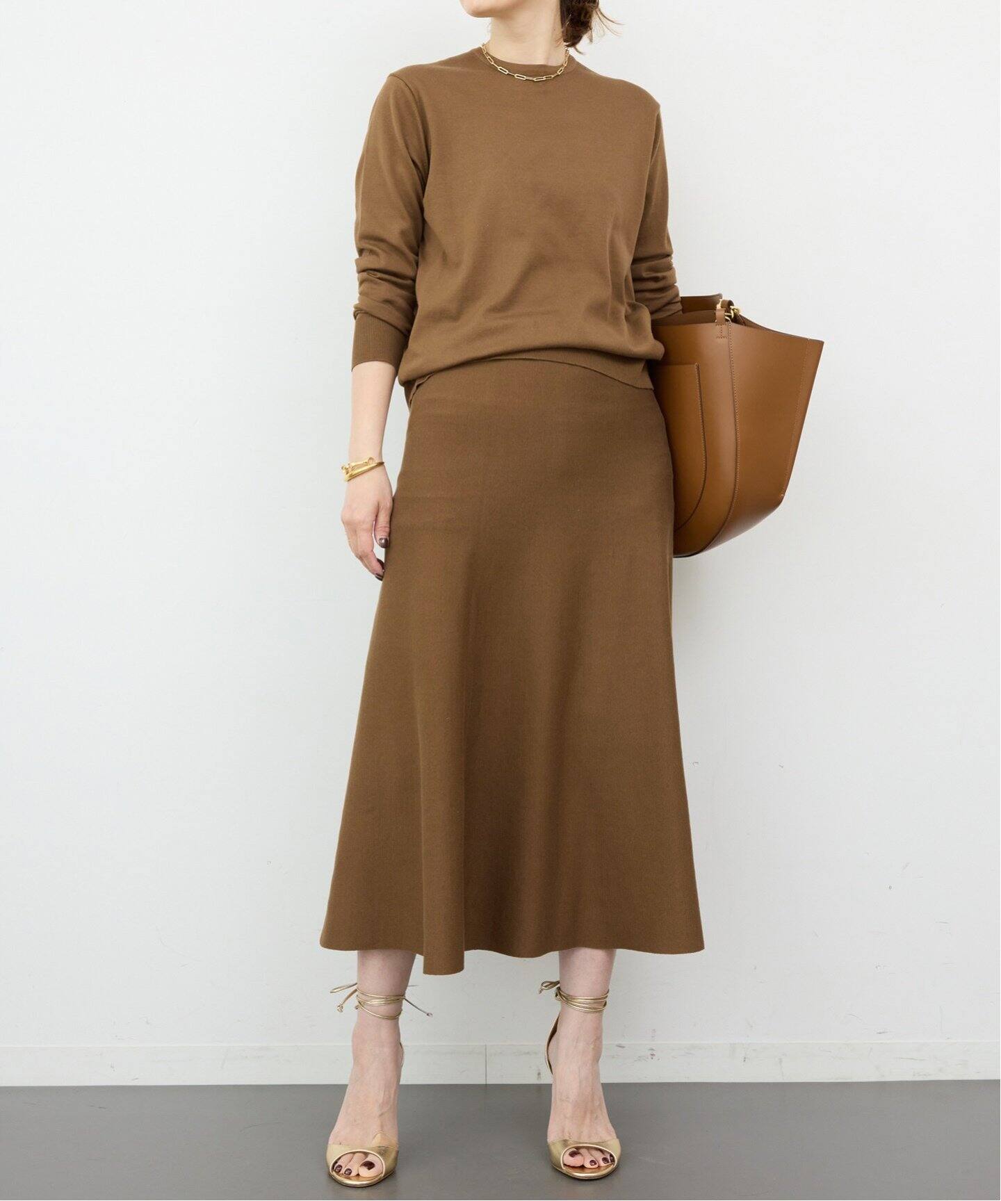 FF30 GIZA クルーネック プルオーバー（ニット／セーター）｜Deuxieme  