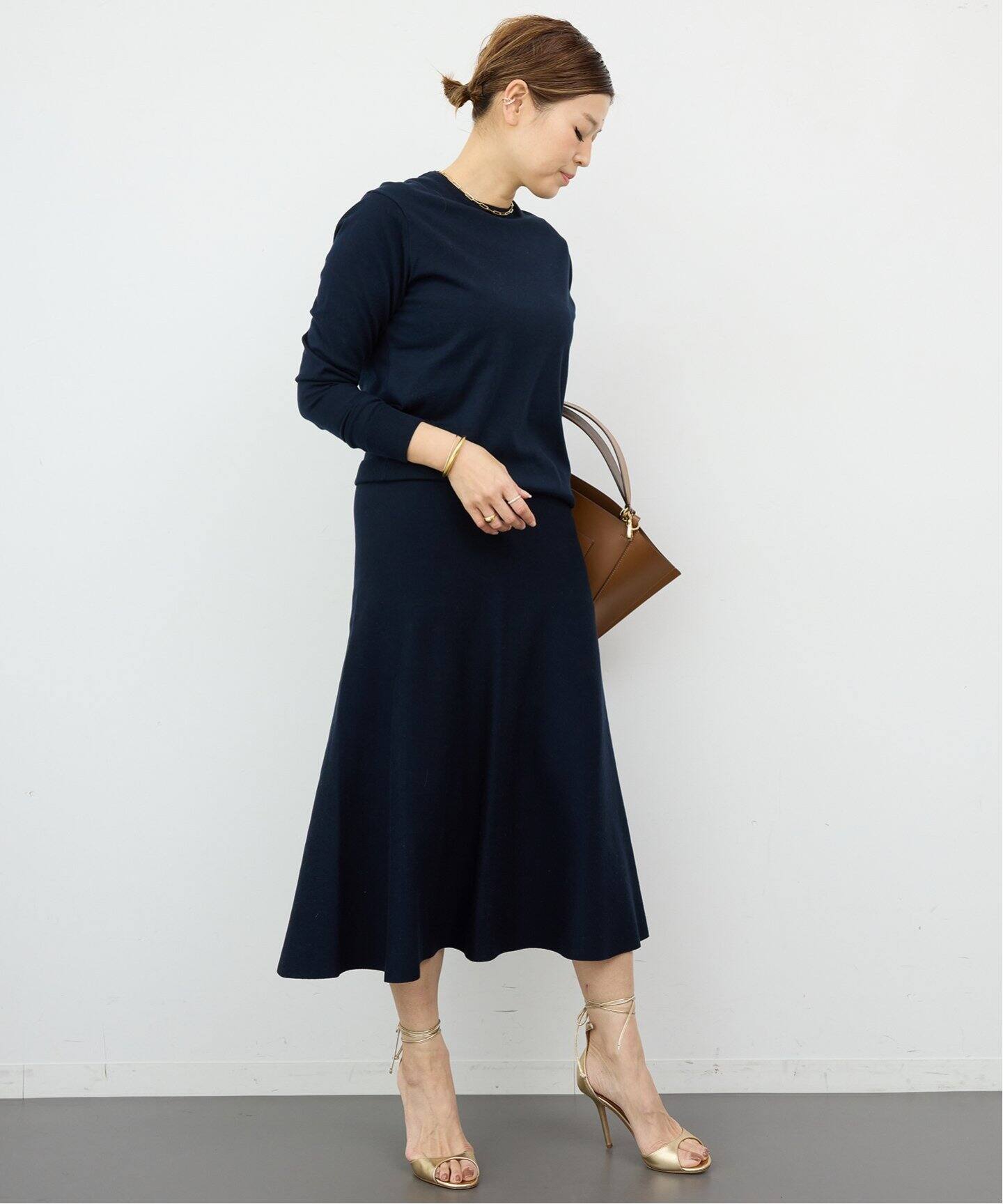 FF30 GIZA クルーネック プルオーバー（ニット／セーター）｜Deuxieme  