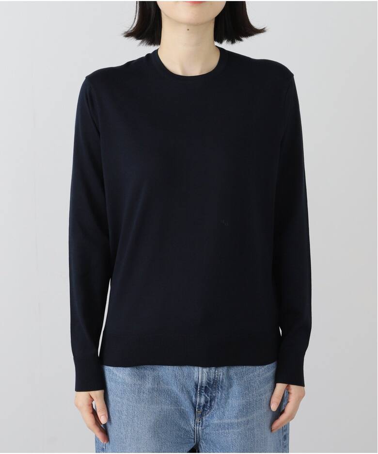 FF30 GIZA クルーネック プルオーバー（ニット／セーター）｜Deuxieme  